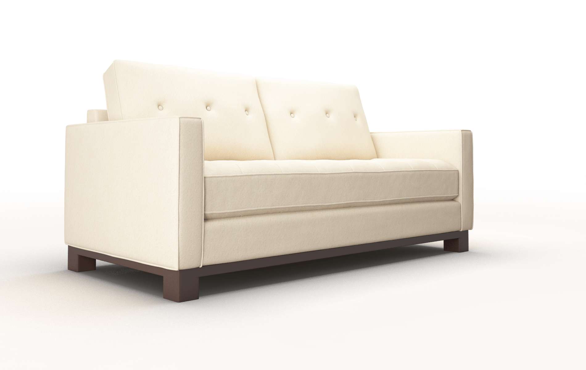 Syros Bella Buckwheat Sofa espresso legs 2
