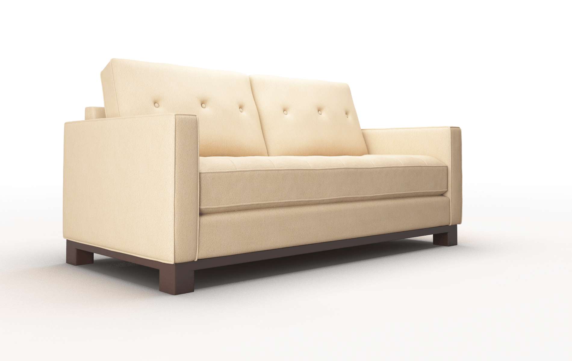Syros Bella Coffee Sofa espresso legs 2