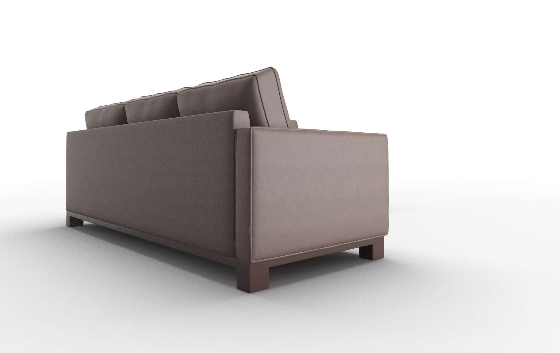 Syros Bella Espresso Sectional espresso legs 3