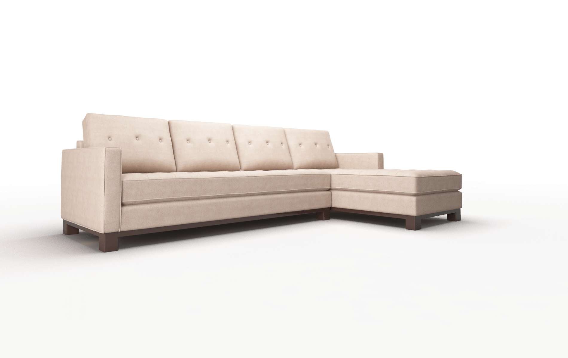 Syros Bella Pewter Panel espresso legs 2