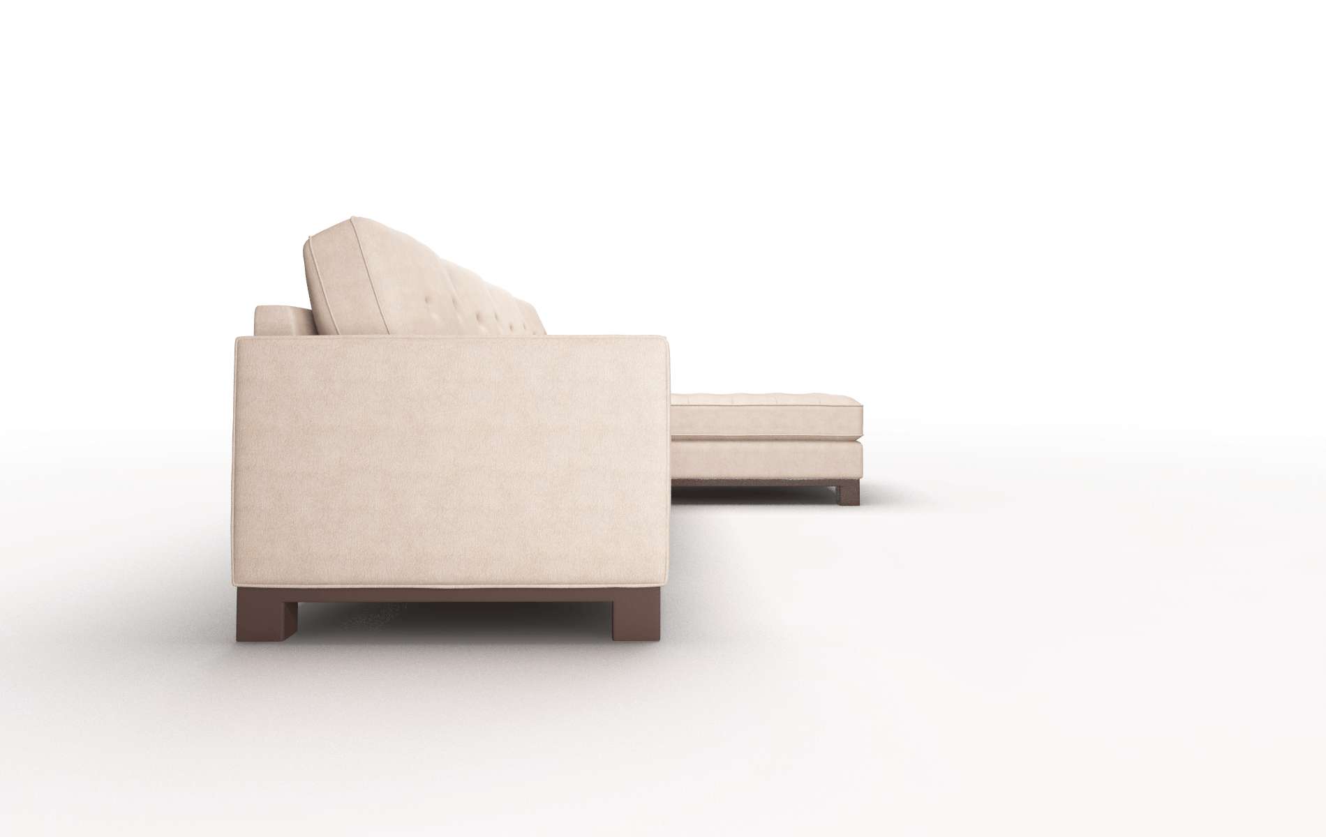 Syros Bella Pewter Panel espresso legs 3