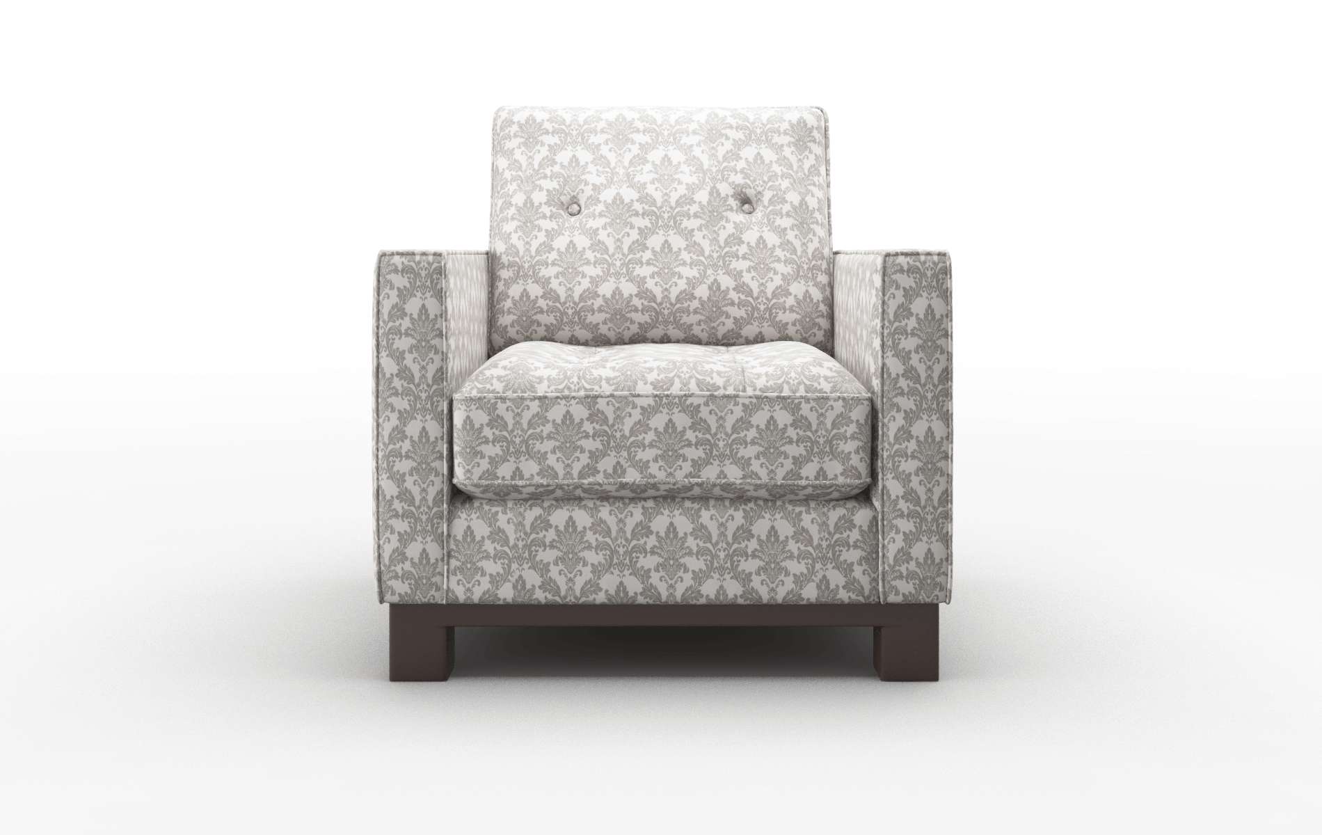 Syros Bergamo dove Chair Espresso Legs  1