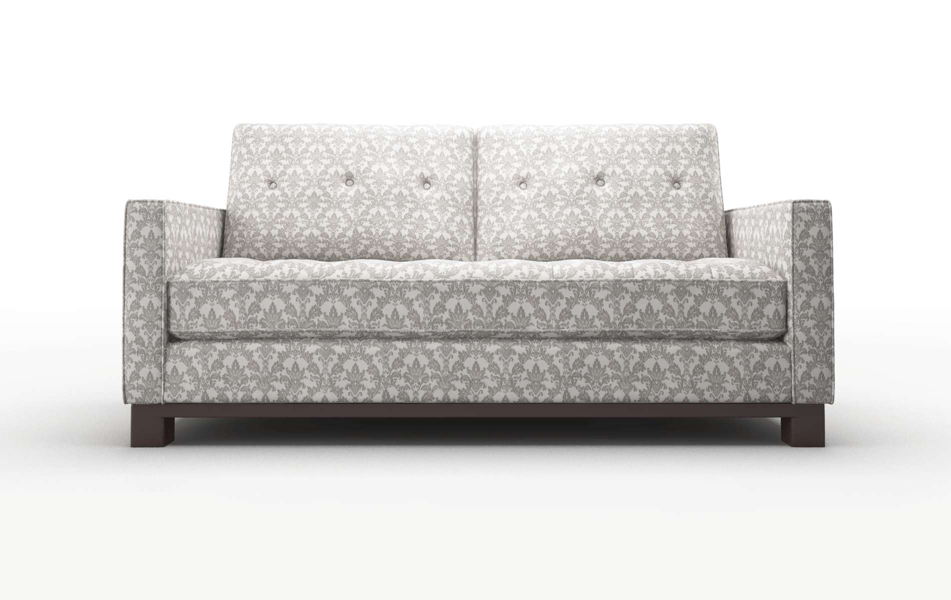 Syros Bergamo Dove Sofa espresso legs 1