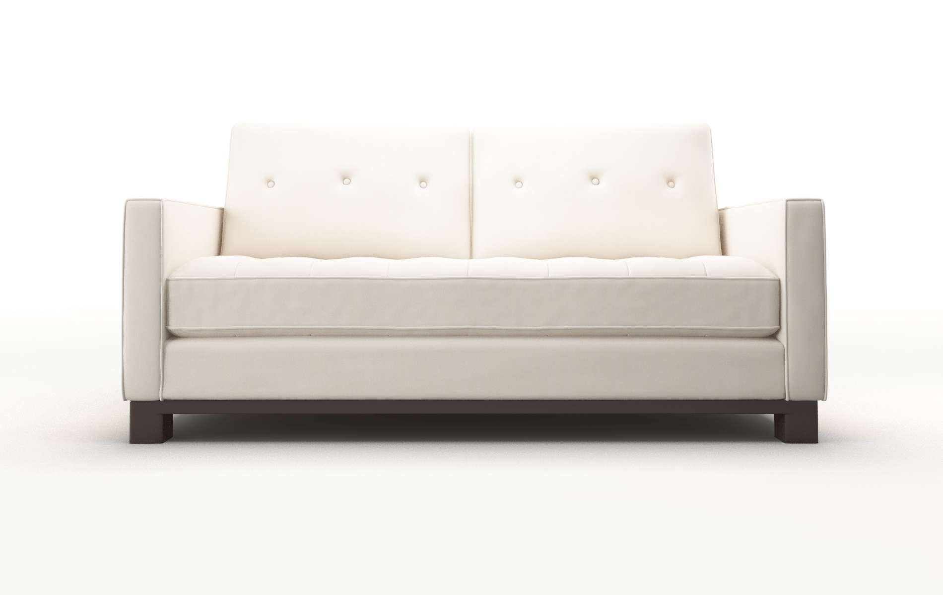 Syros Blanche Milky Sofa espresso legs 1