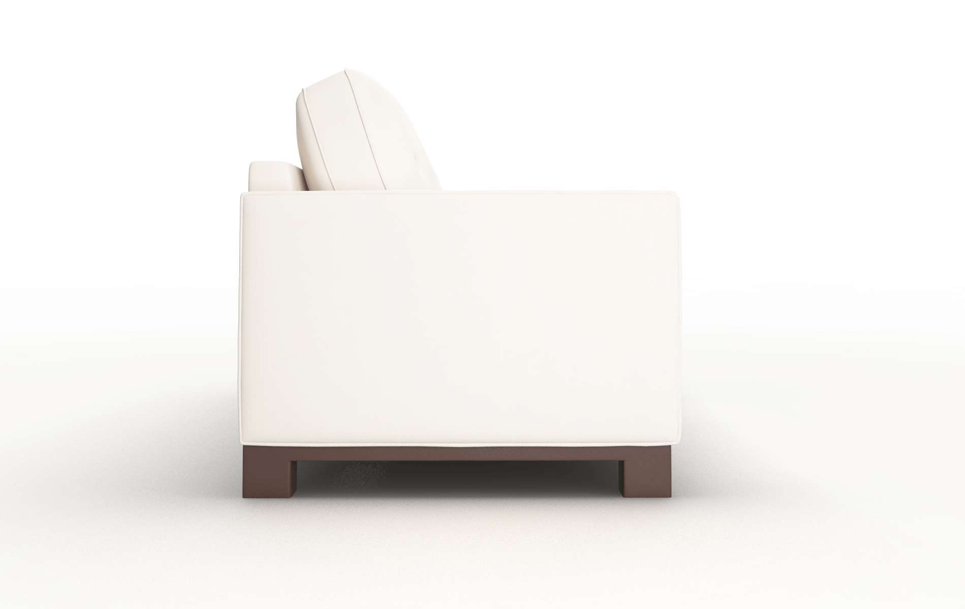 Syros Blanche Milky Sofa espresso legs 3