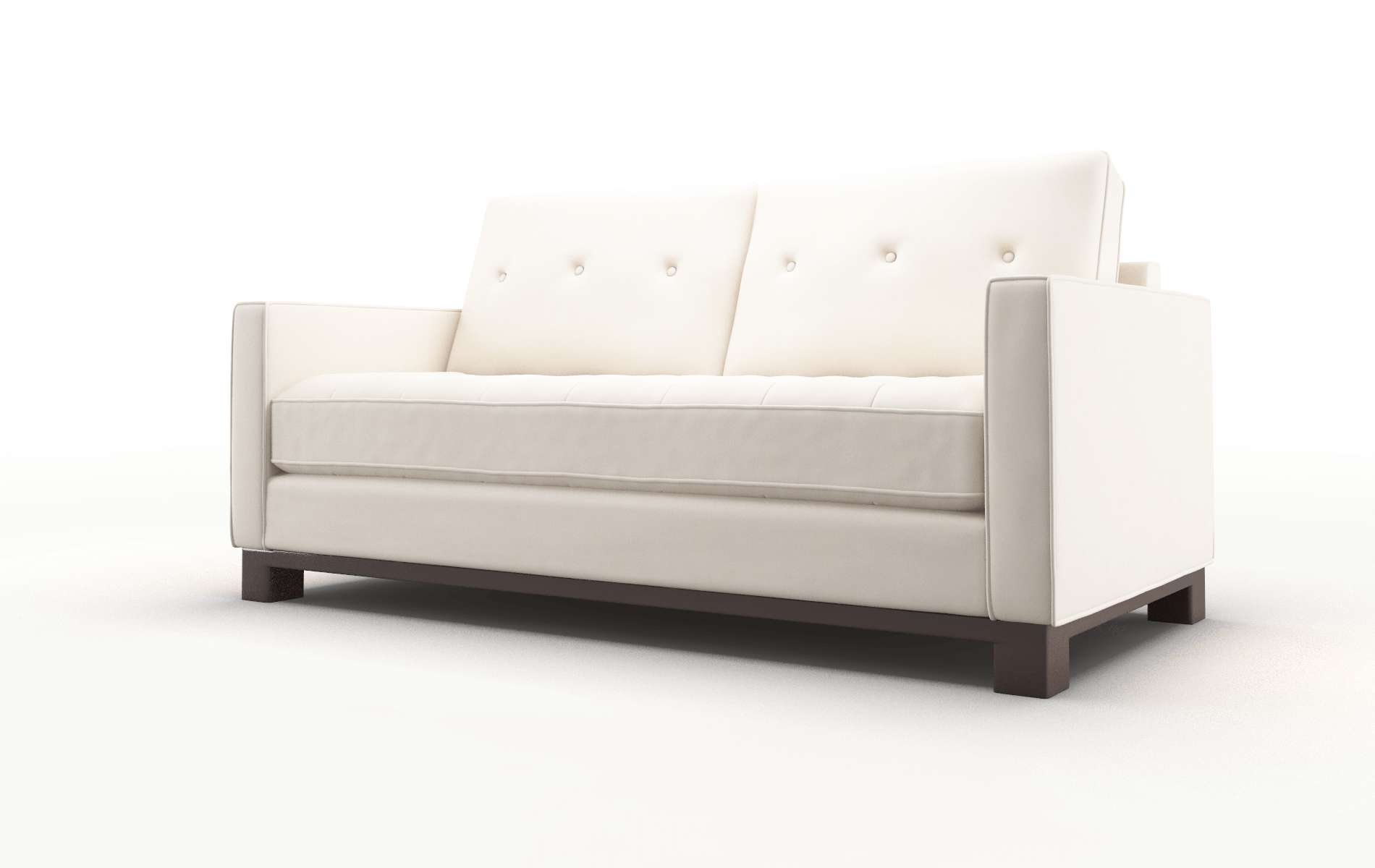 Syros Blanche Milky Sofa espresso legs 4