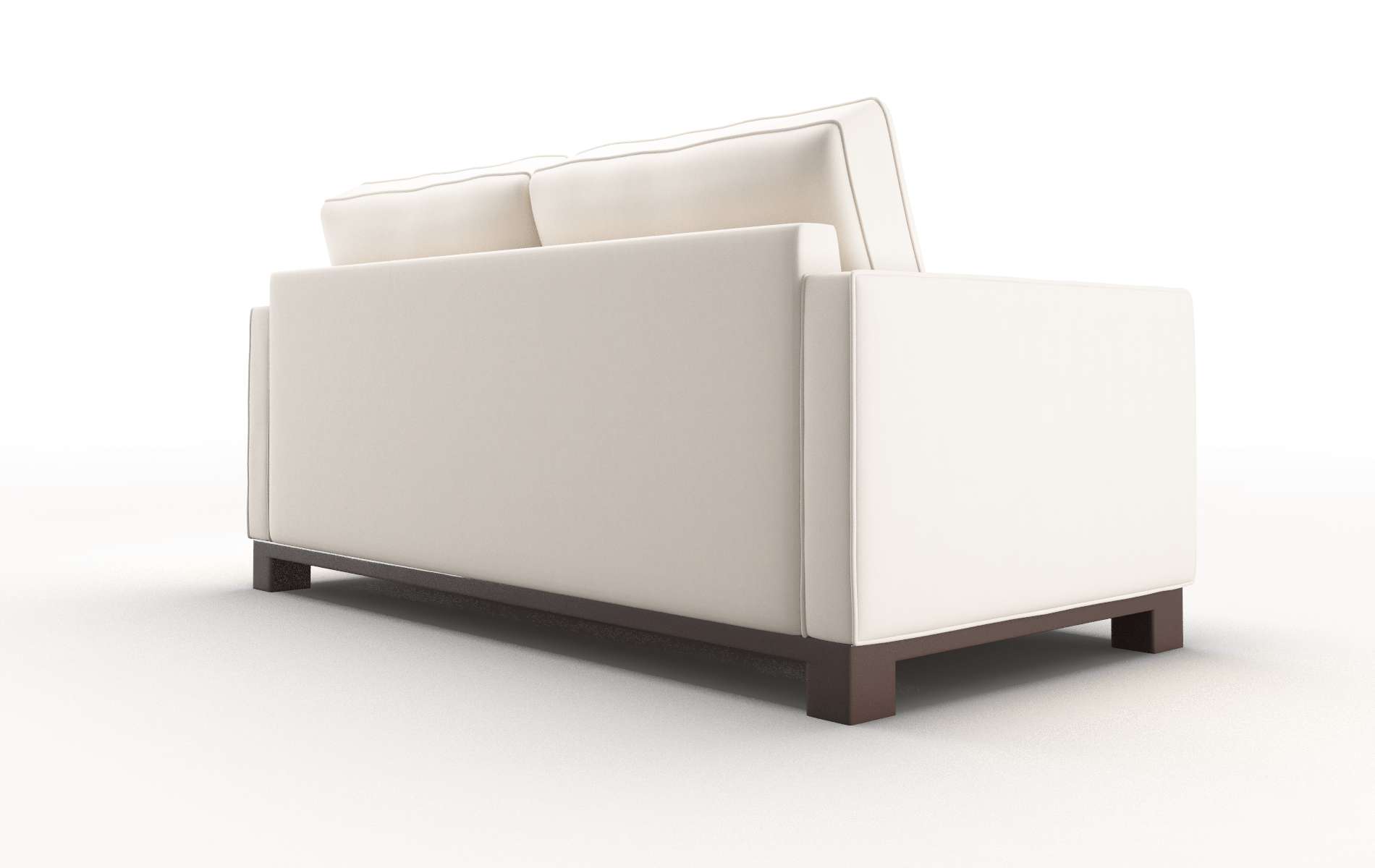 Syros Blanche Milky Sofa espresso legs 5