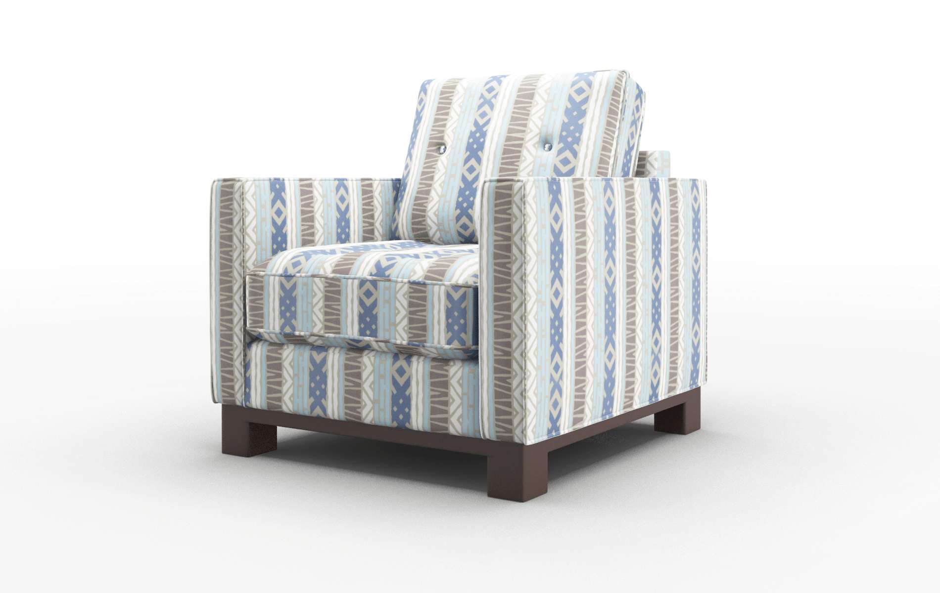 Syros Bodhi Indigo Chair espresso legs 4
