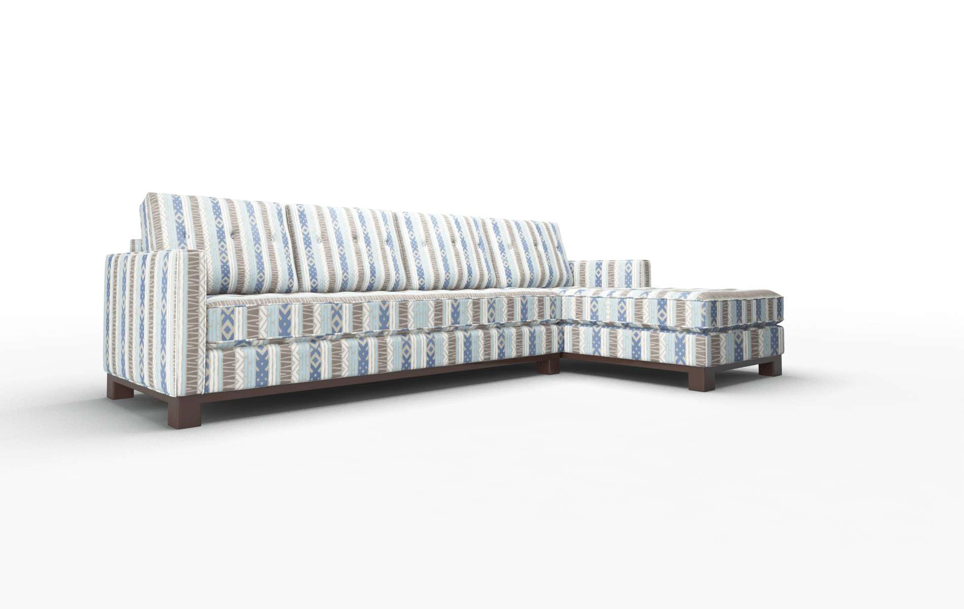 Syros Bodhi Indigo Panel espresso legs 2