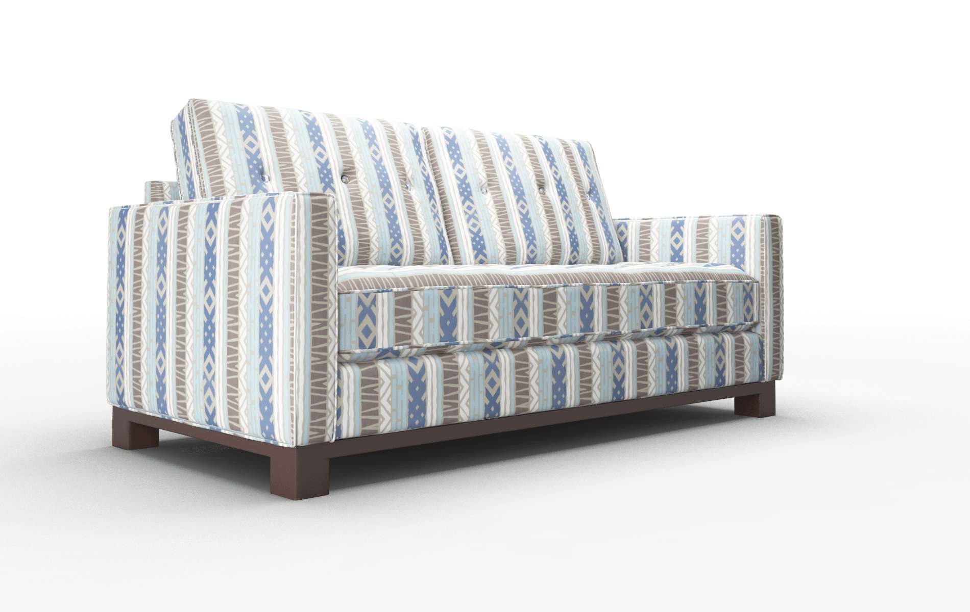 Syros Bodhi Indigo Sofa espresso legs 2