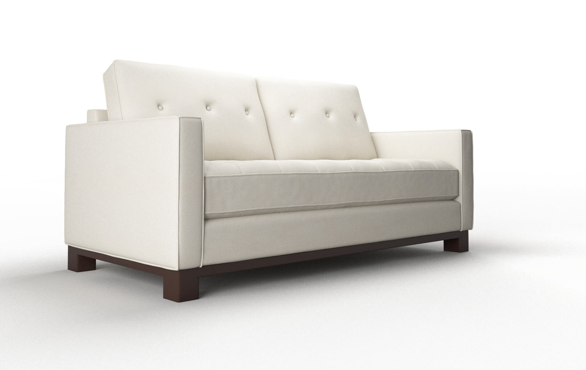 Syros Bungalow Ivory Sofa espresso legs 2