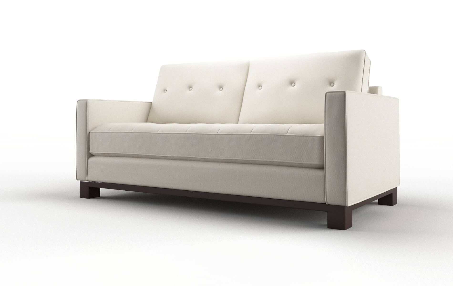 Syros Bungalow Ivory Sofa espresso legs 4
