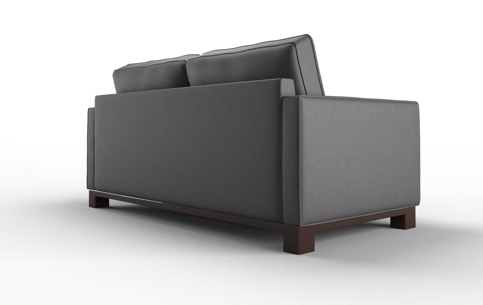 Syros Catalina Charcoal Sofa espresso legs 5