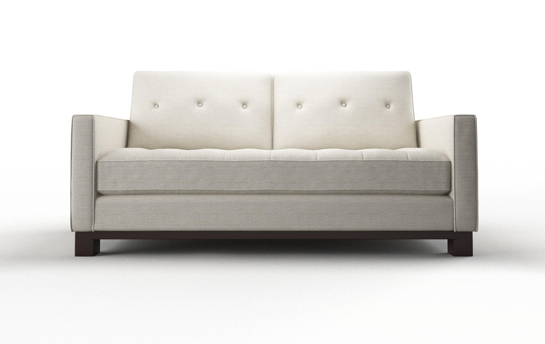 Syros Catalina Linen Sofa espresso legs 1