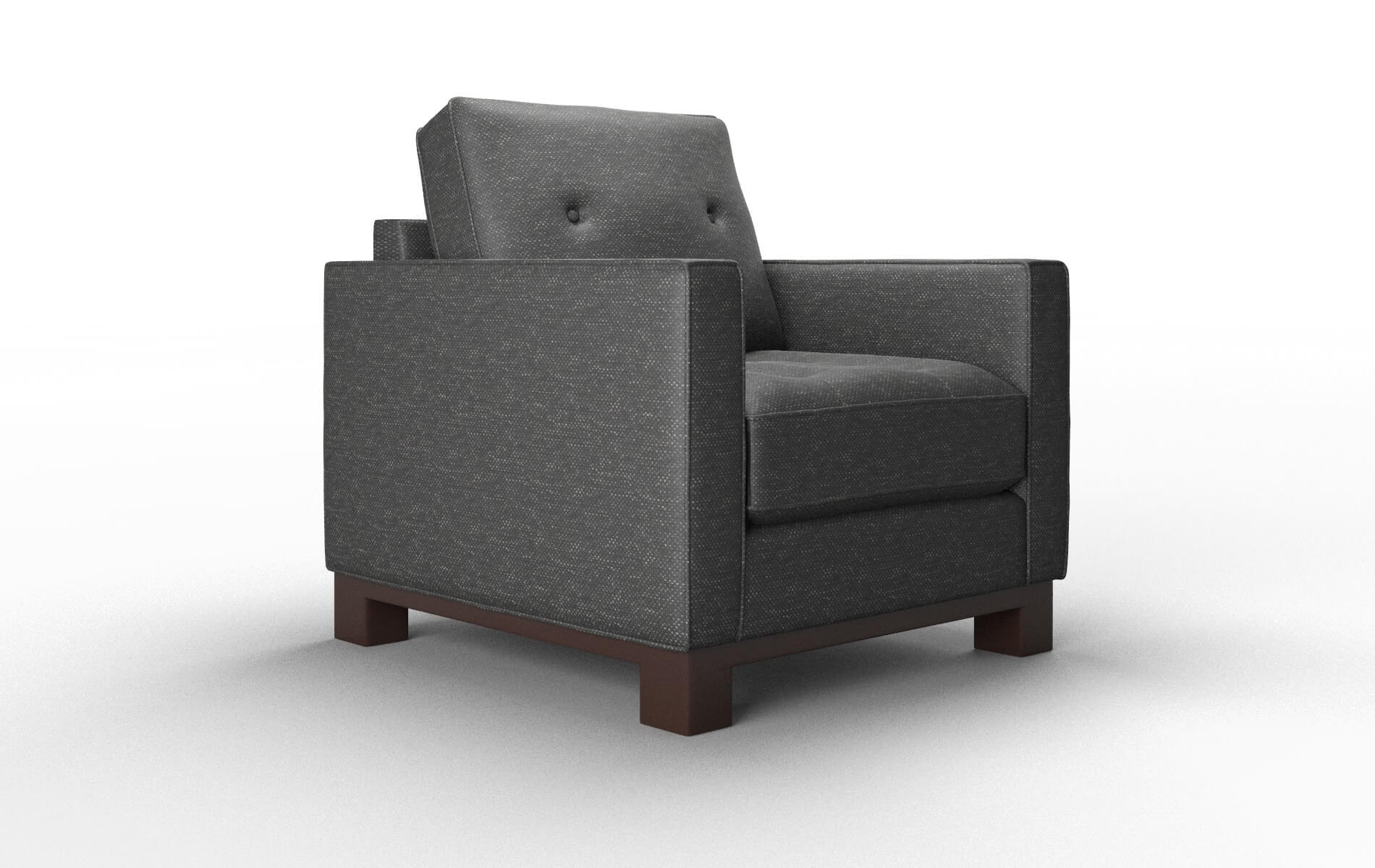 Syros Chance Denim Chair espresso legs 2