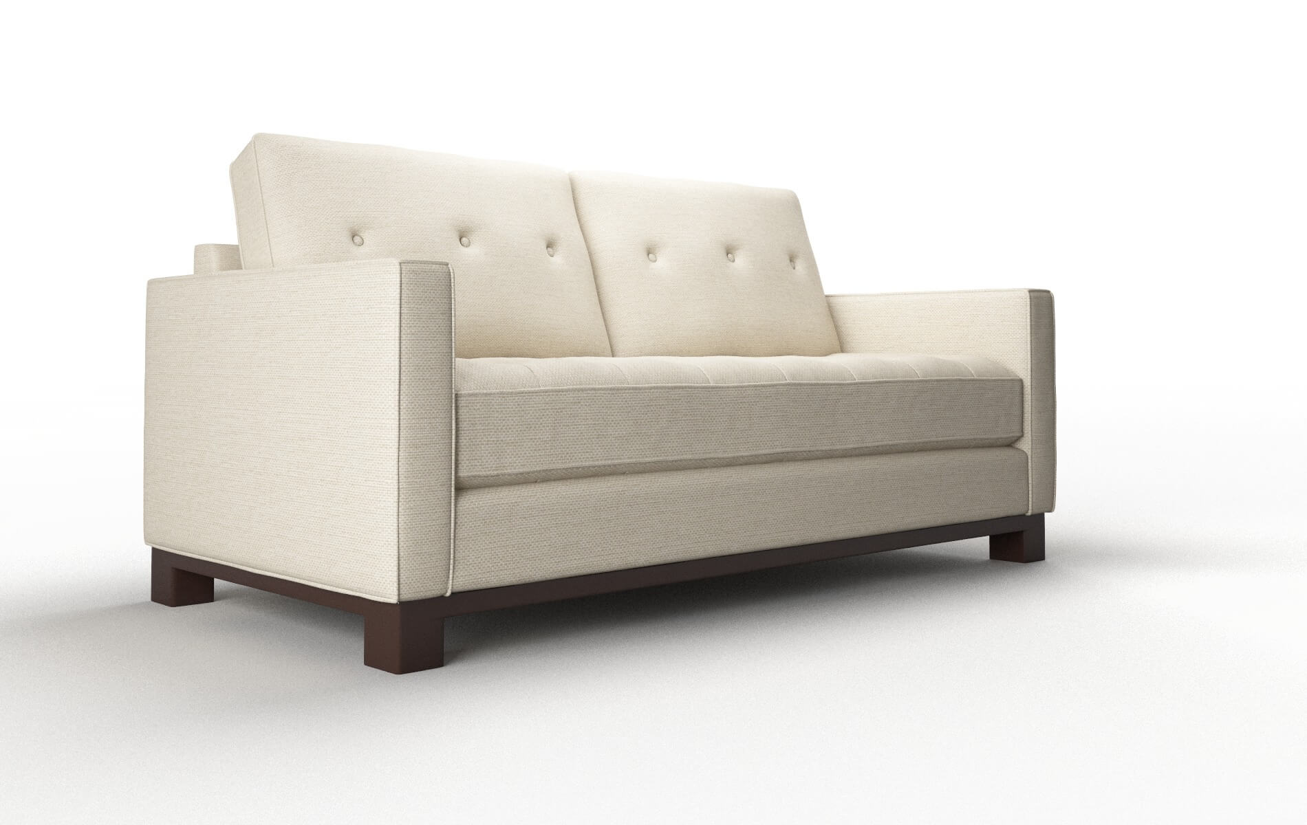 Syros Chance Sand Sofa espresso legs 2