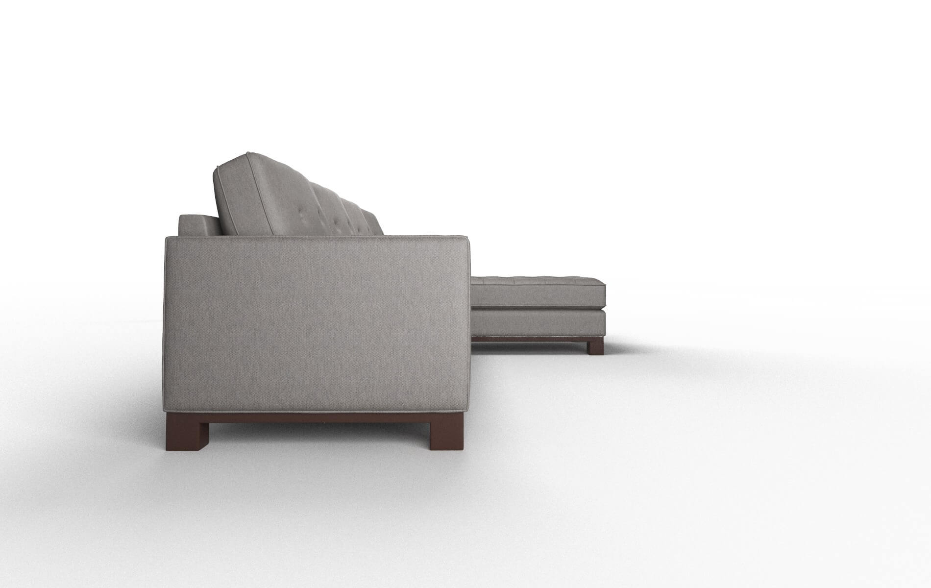 Syros Cosmo Charcoal Panel espresso legs 3