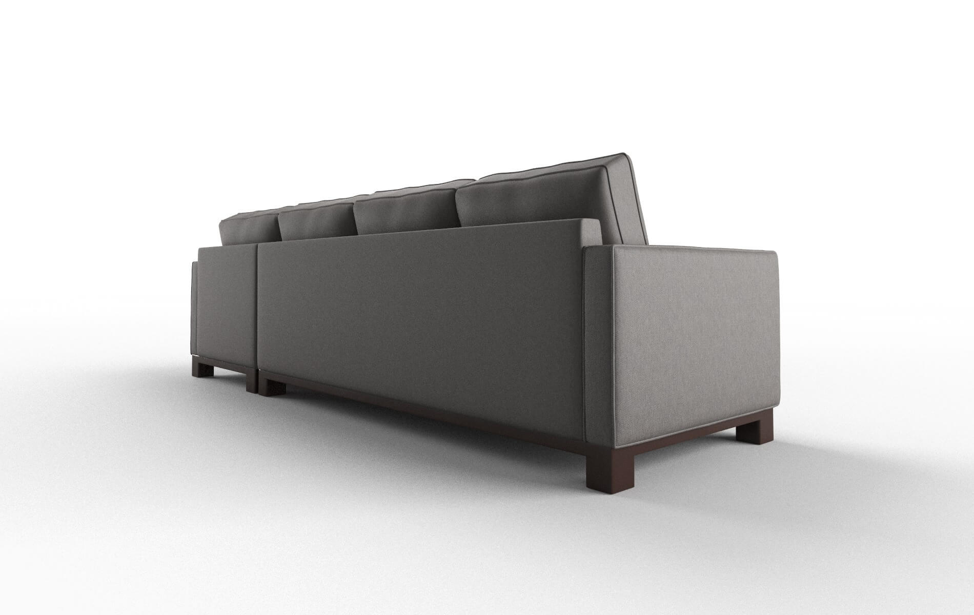 Syros Cosmo Charcoal Panel espresso legs 5