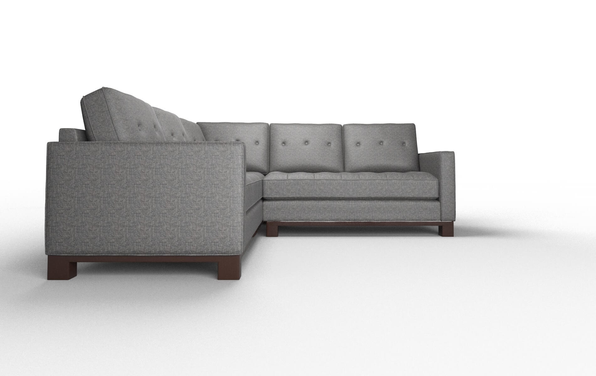 Syros Curious Pacific Sectional espresso legs 2