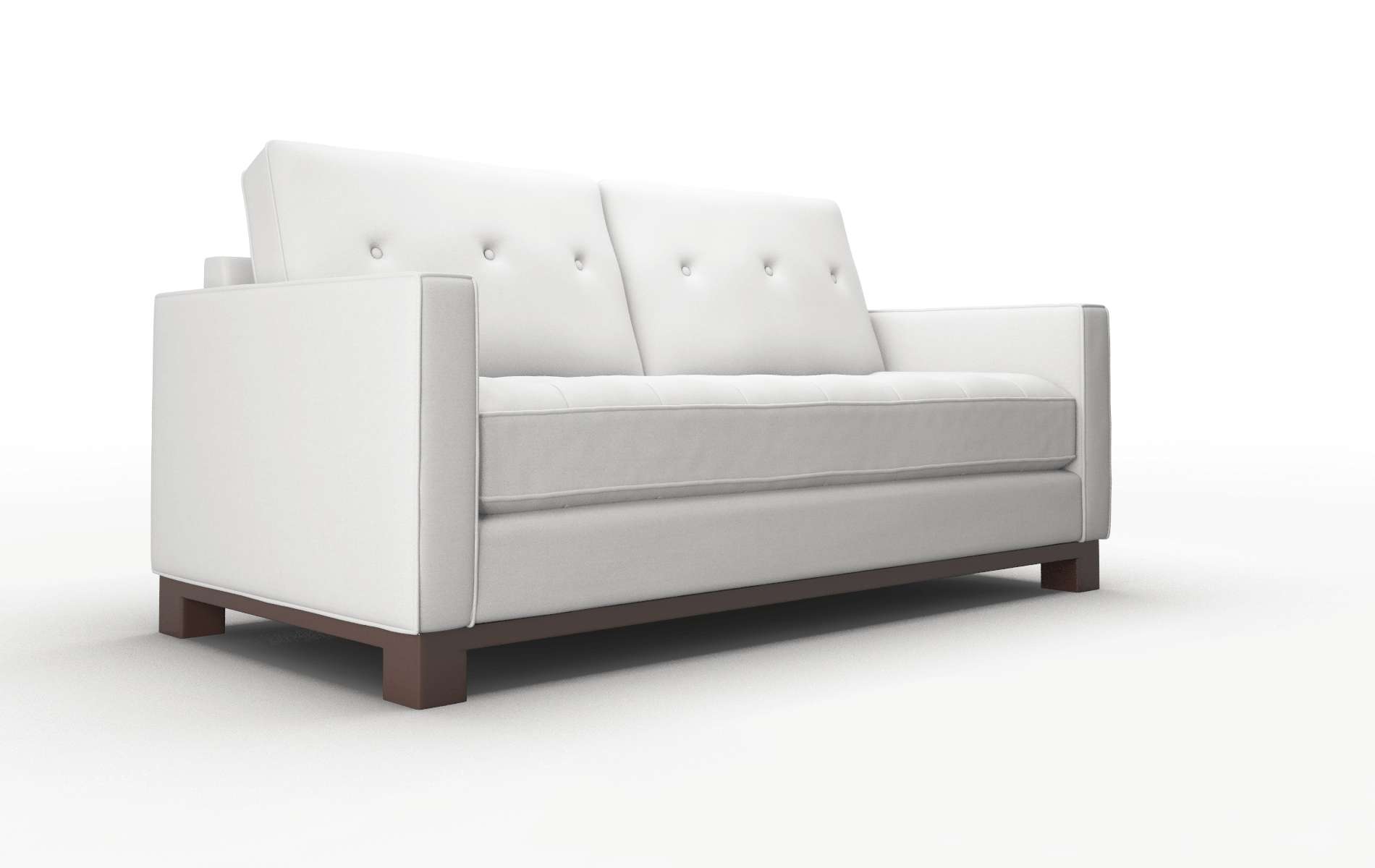 Syros Dawson Platinum Sofa espresso legs 2