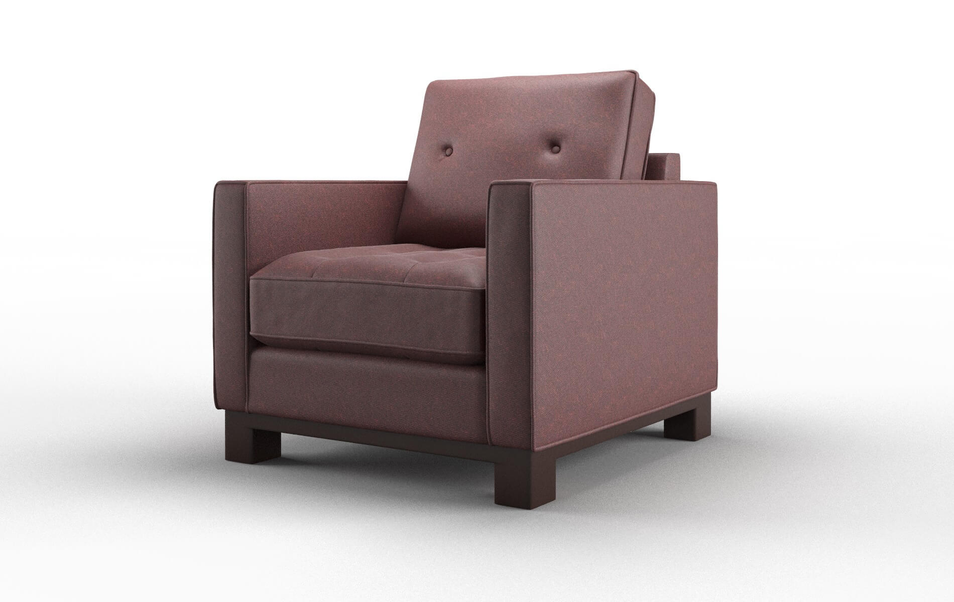 Syros Derby Berry Chair espresso legs 4