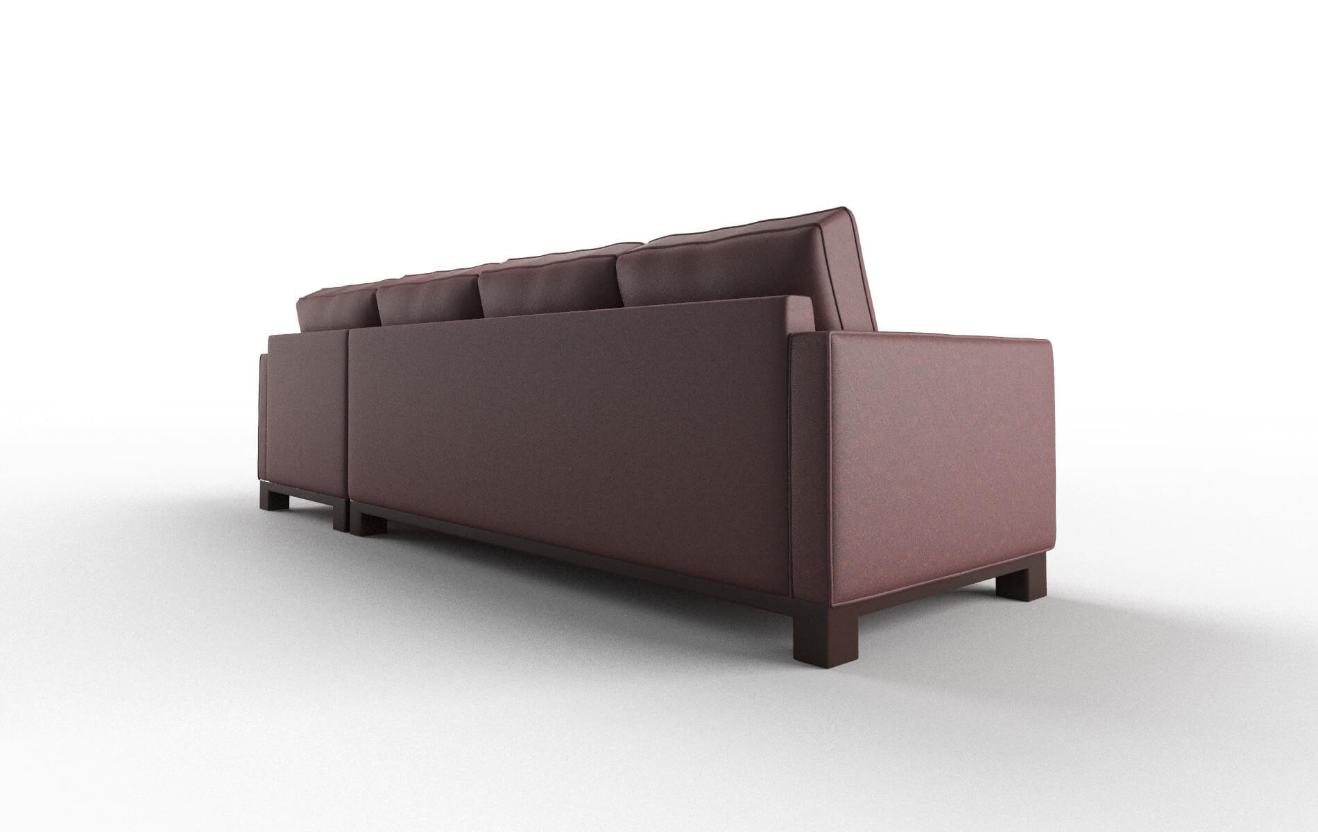 Syros Derby Berry Panel espresso legs 5