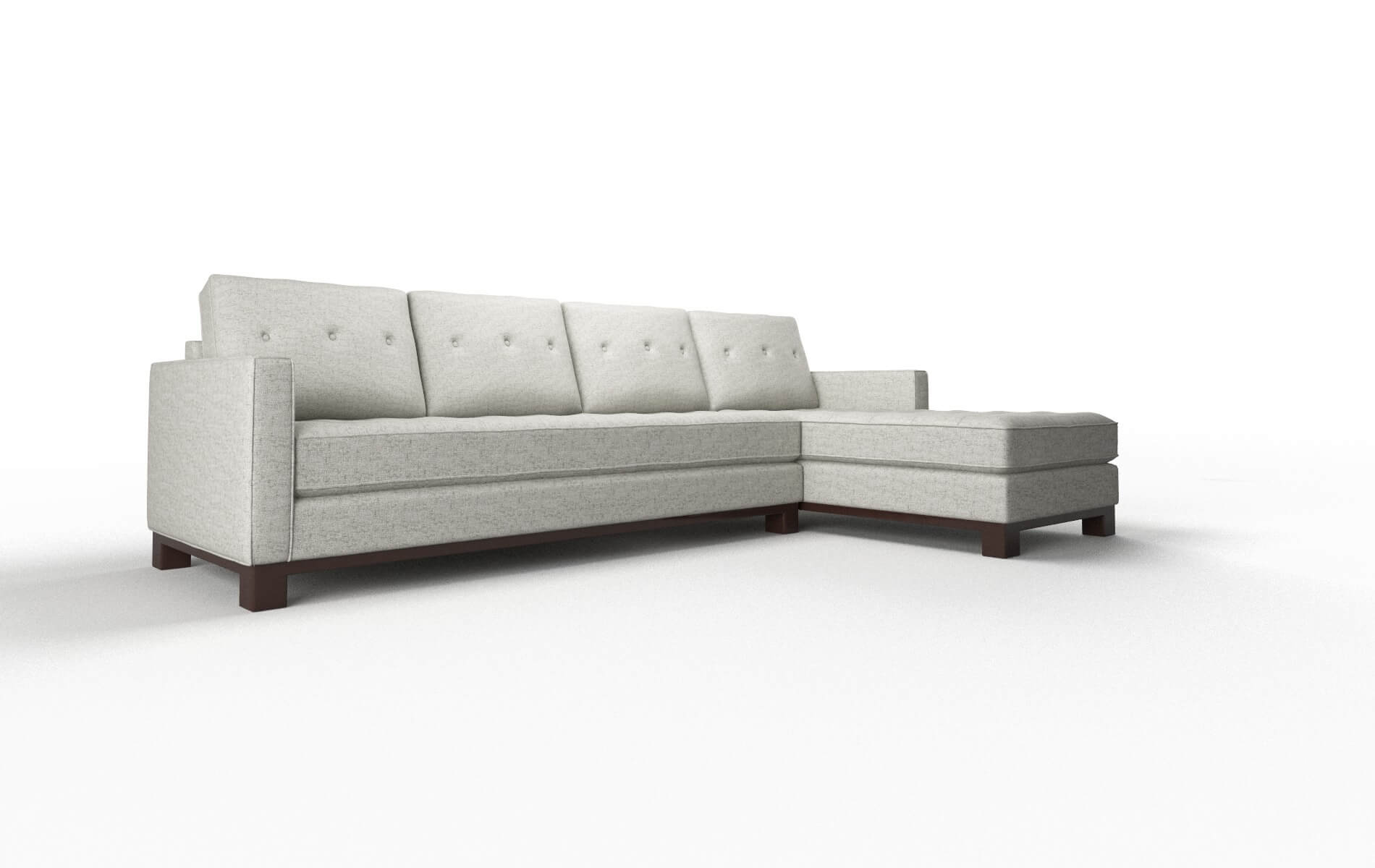 Syros Derby Silver Panel espresso legs 2