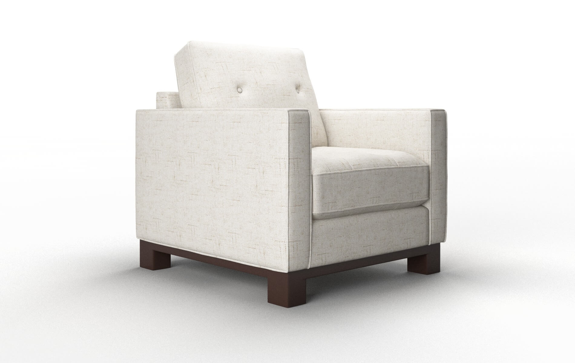 Syros Derby Taupe Chair espresso legs 2