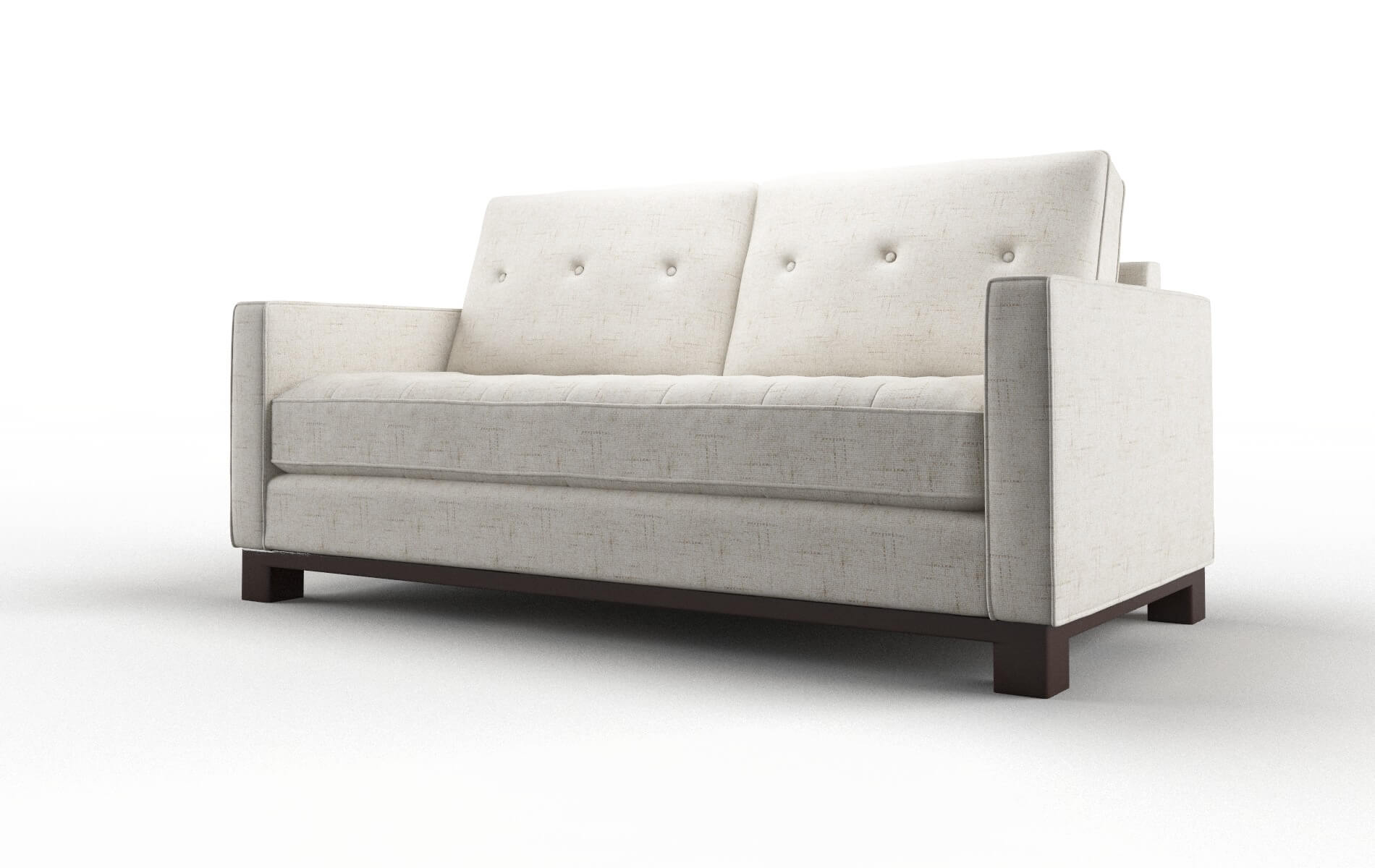 Syros Derby Taupe Sofa espresso legs 4