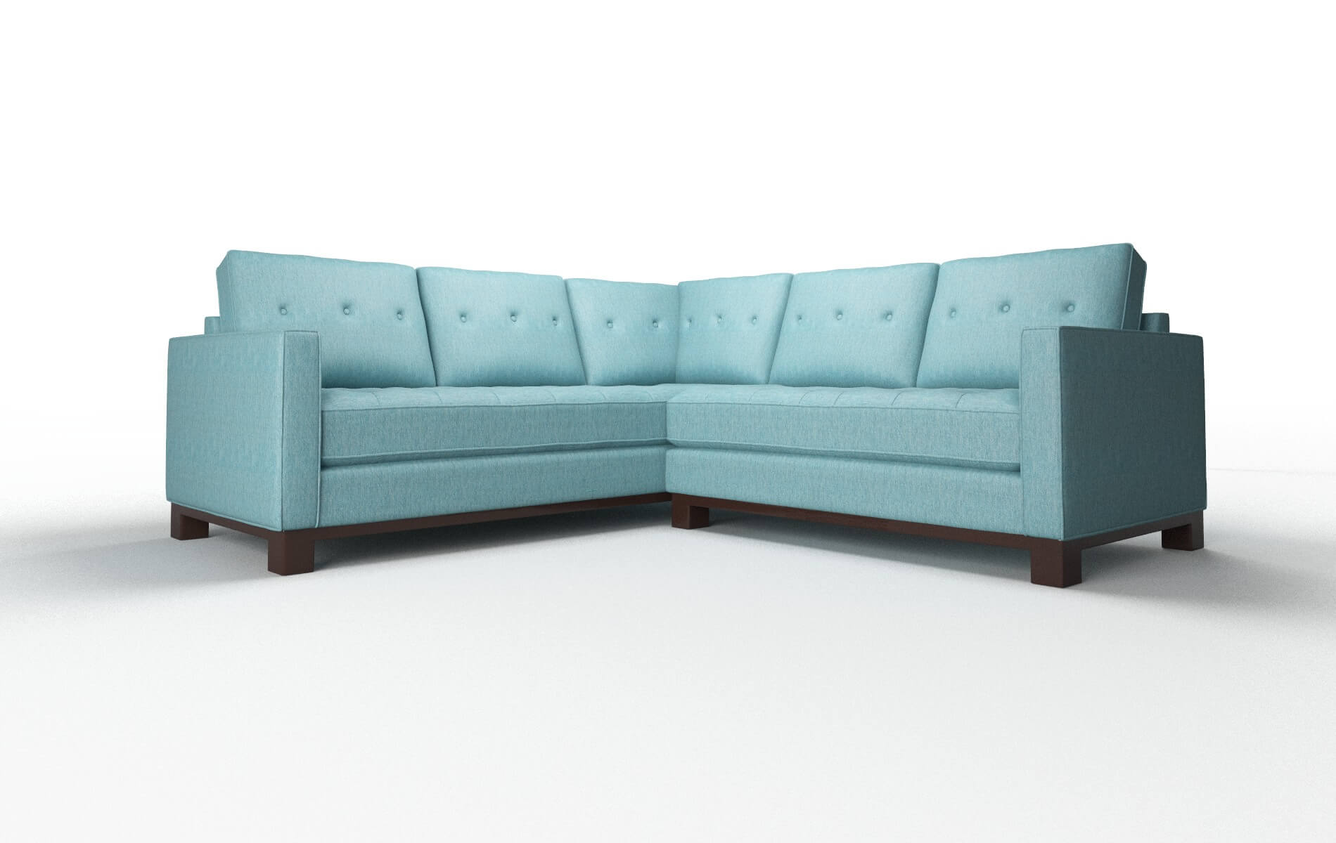 Syros Dream_d Peacock Sectional espresso legs 1