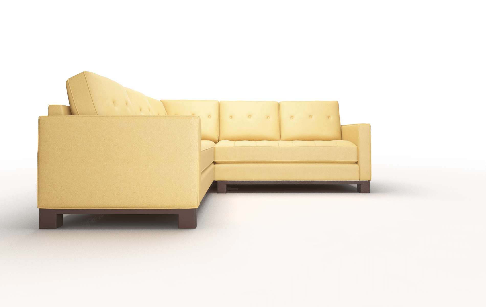 Syros Dream_d Sunflower Sectional espresso legs 2