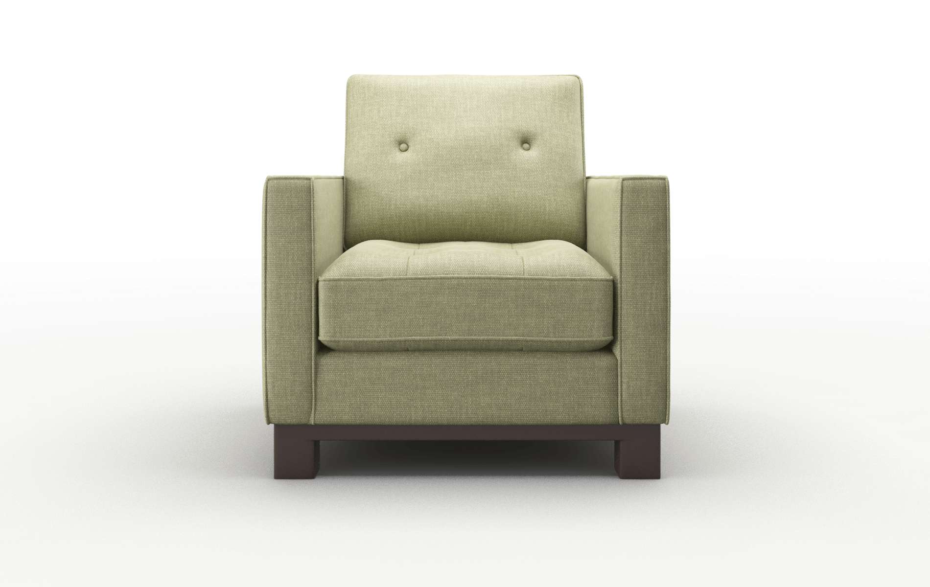 Syros Durham Lime Chair espresso legs 1