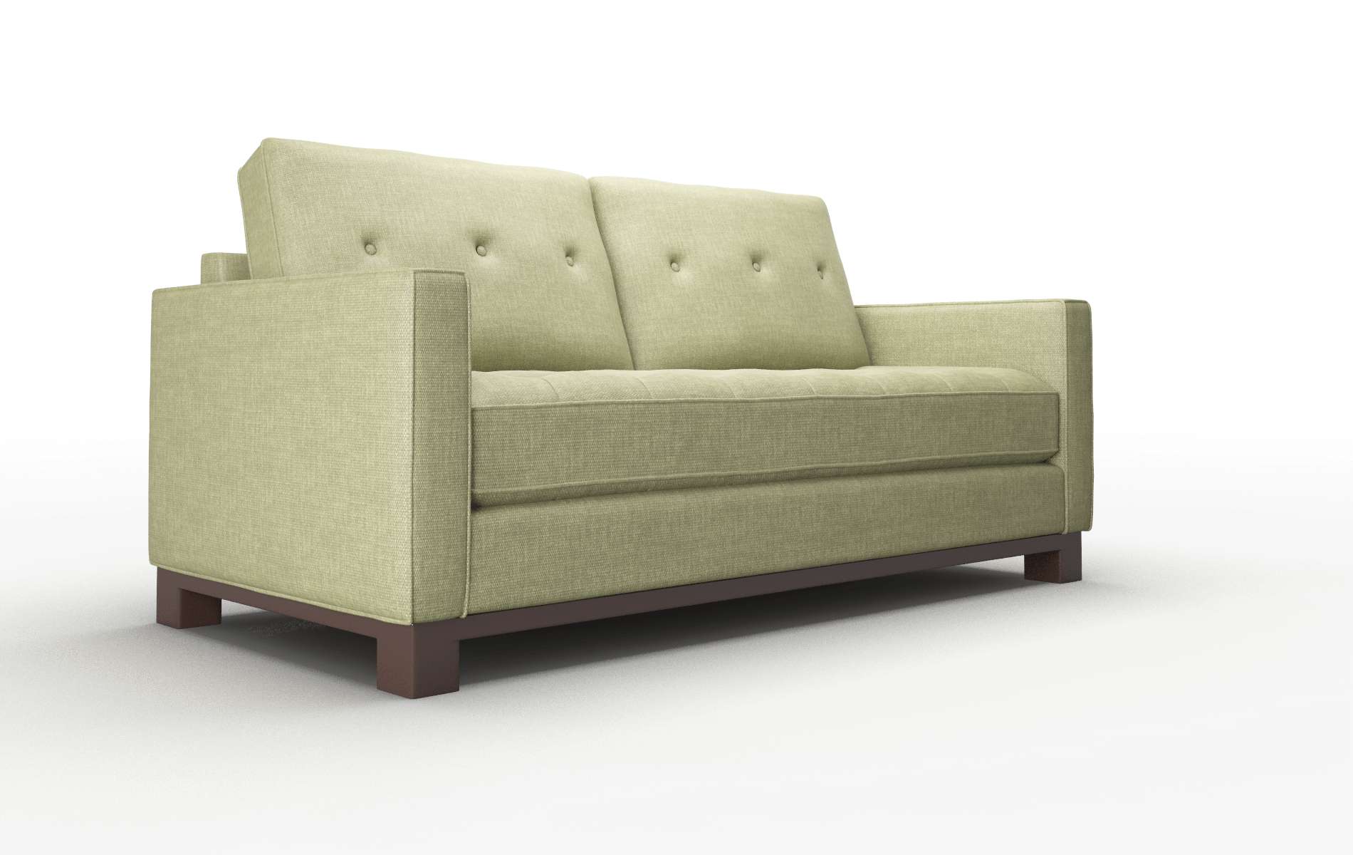 Syros Durham Lime Sofa espresso legs 2