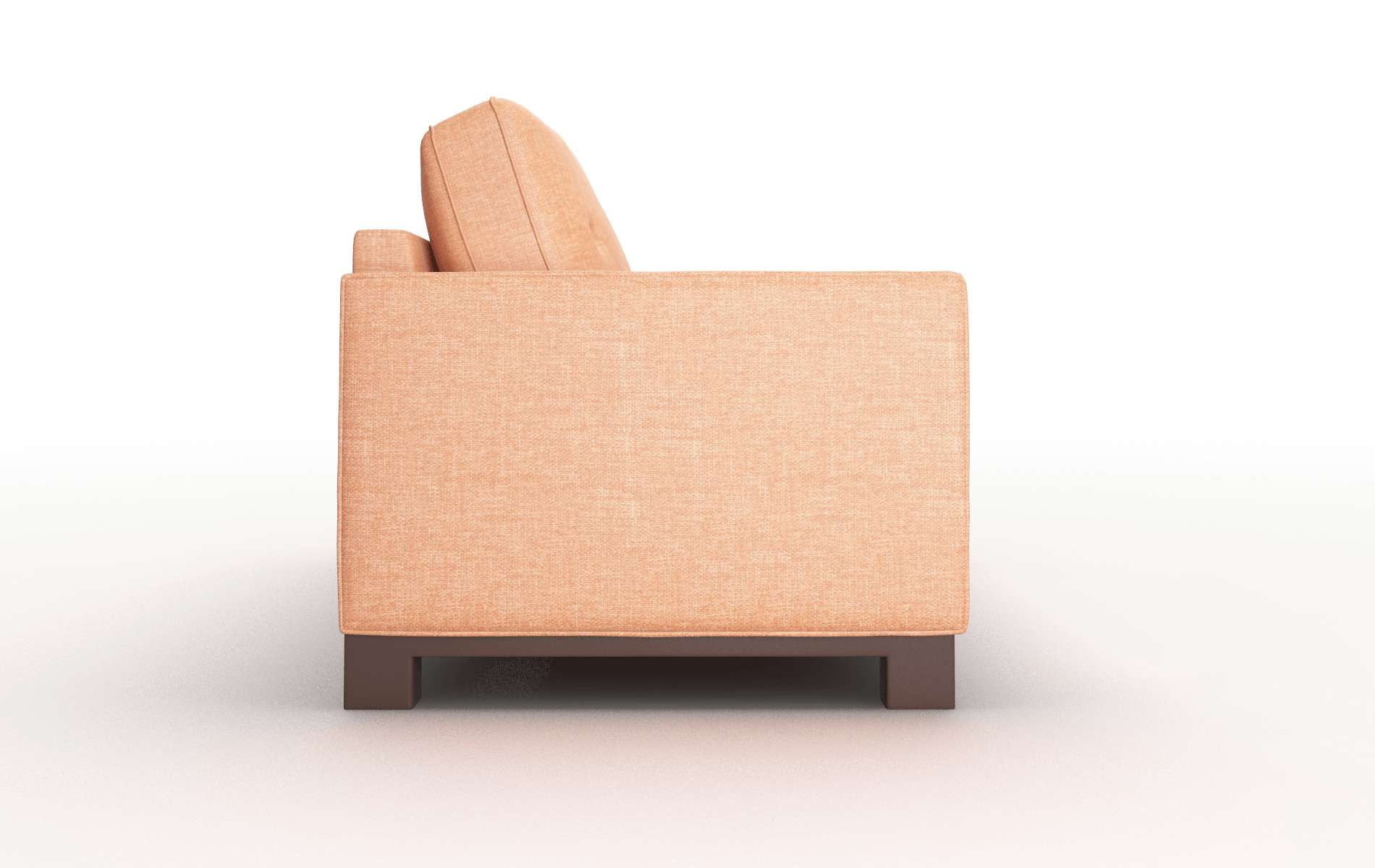 Syros Durham Tangerine Sofa espresso legs 3