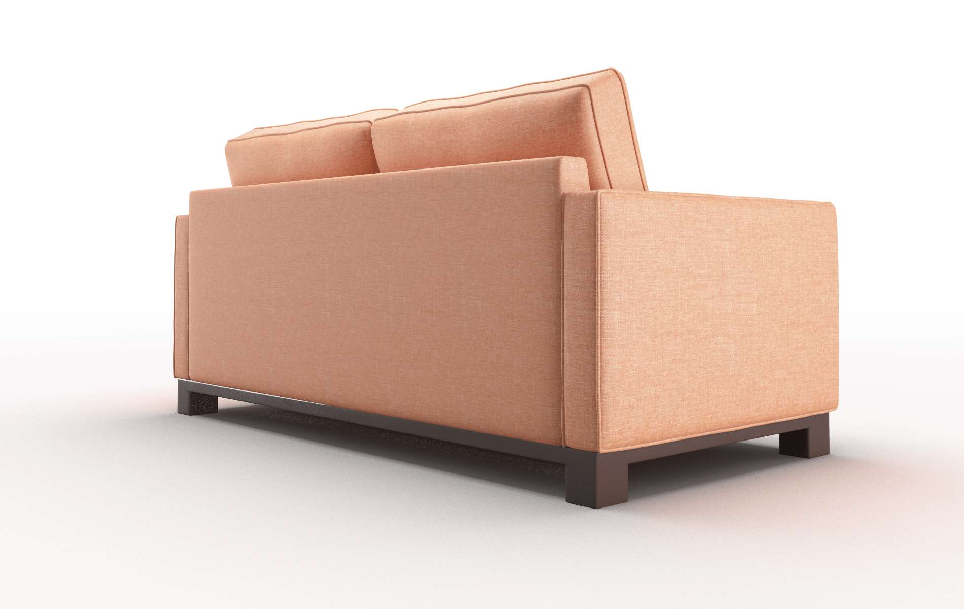 Syros Durham Tangerine Sofa espresso legs 5