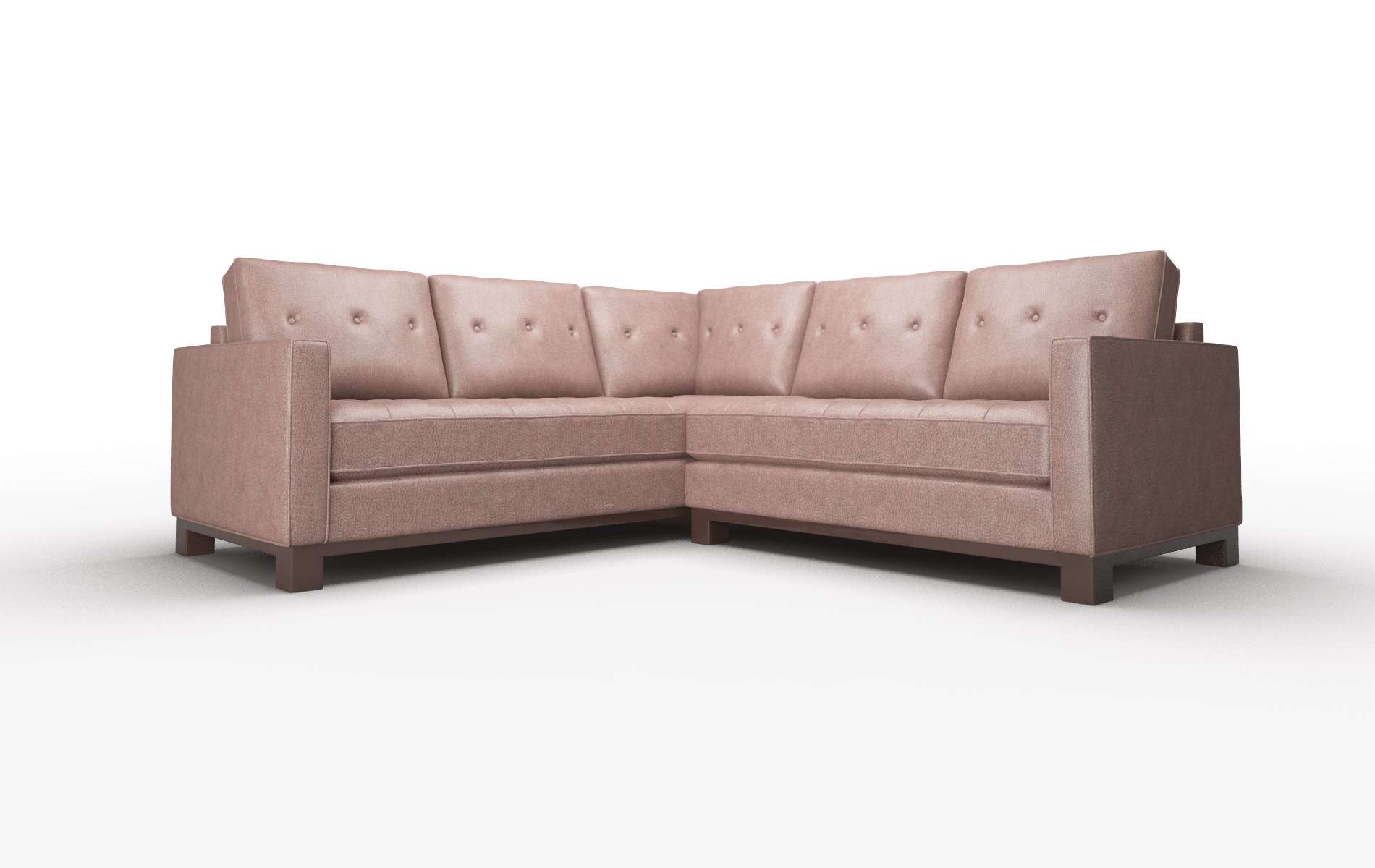 Syros Ford Brown Sectional espresso legs 1