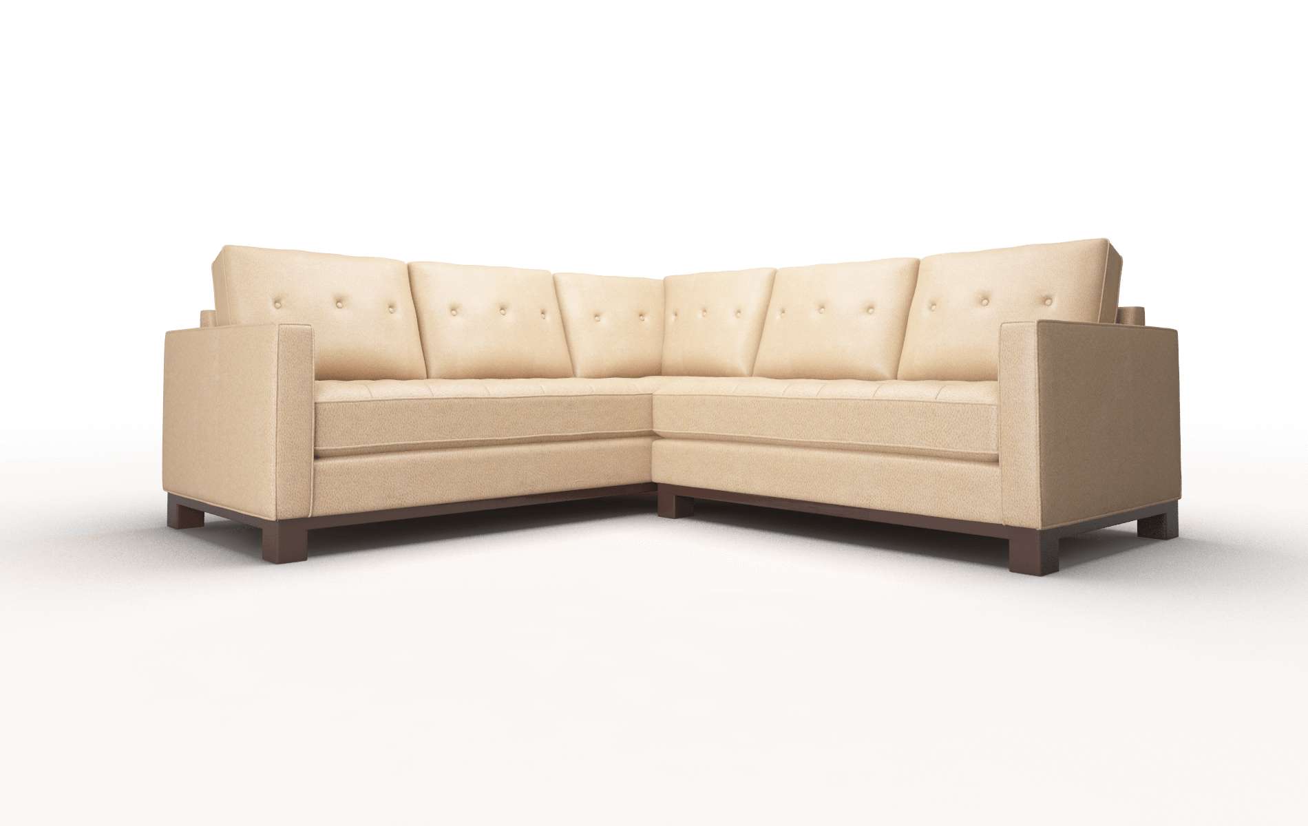 Syros Ford dune Sectional Espresso Legs  1