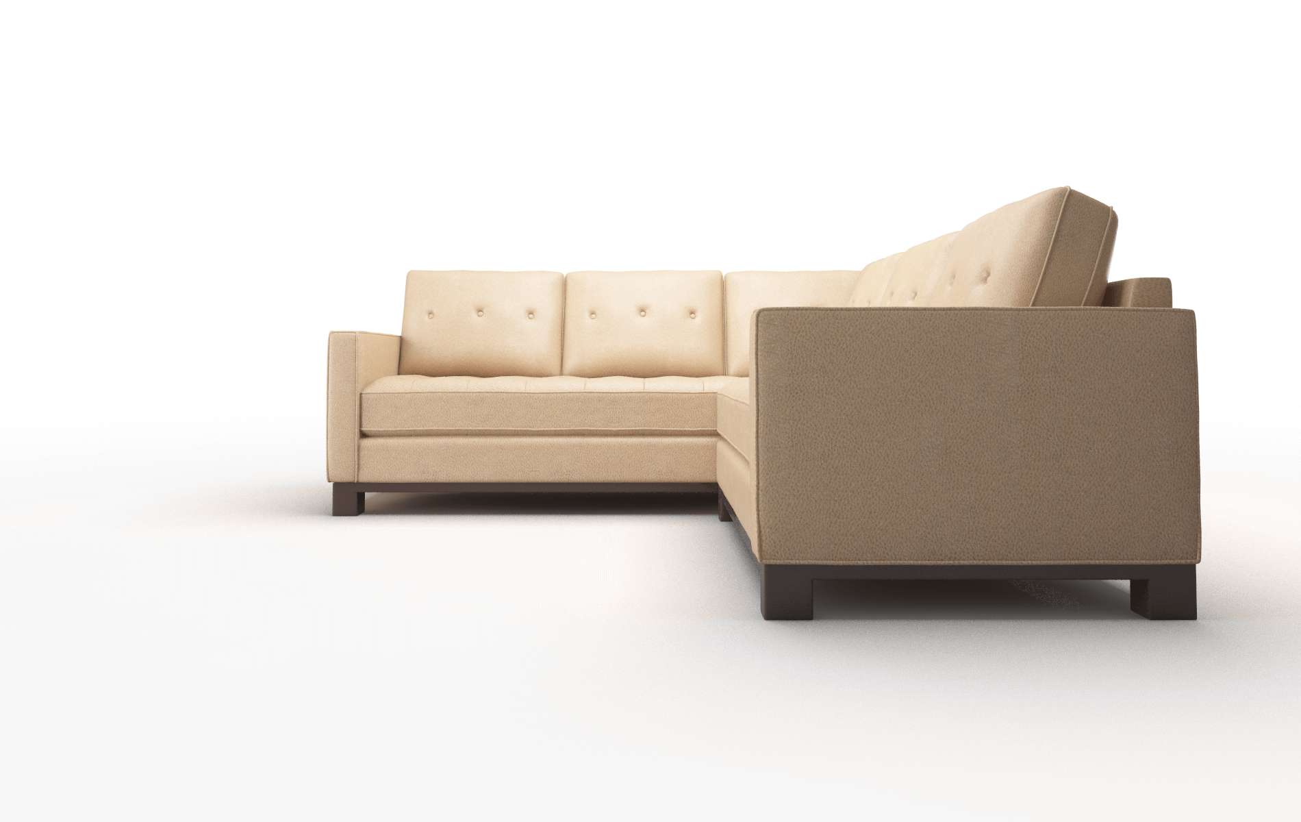 Syros Ford Dune Sectional espresso legs 5