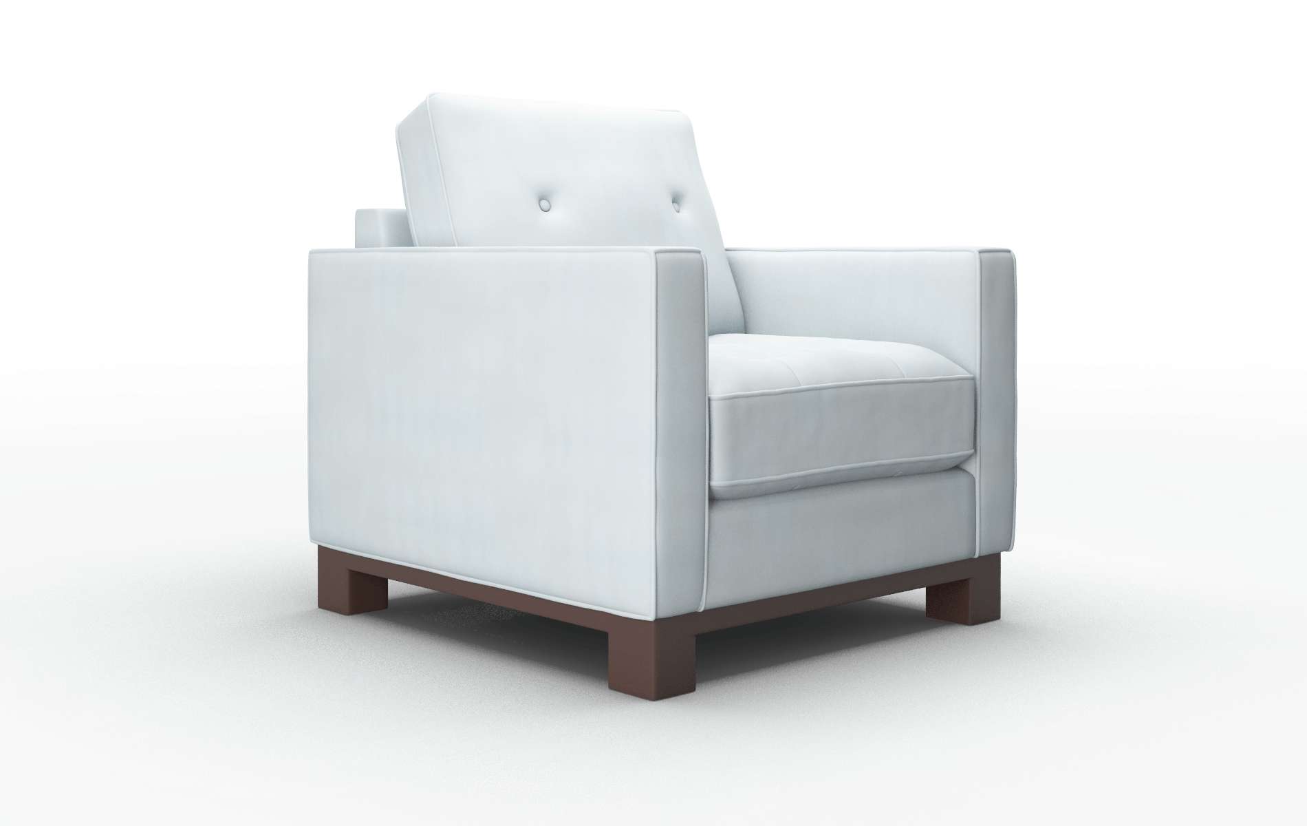 Syros Hathaway Aqua Chair espresso legs 2