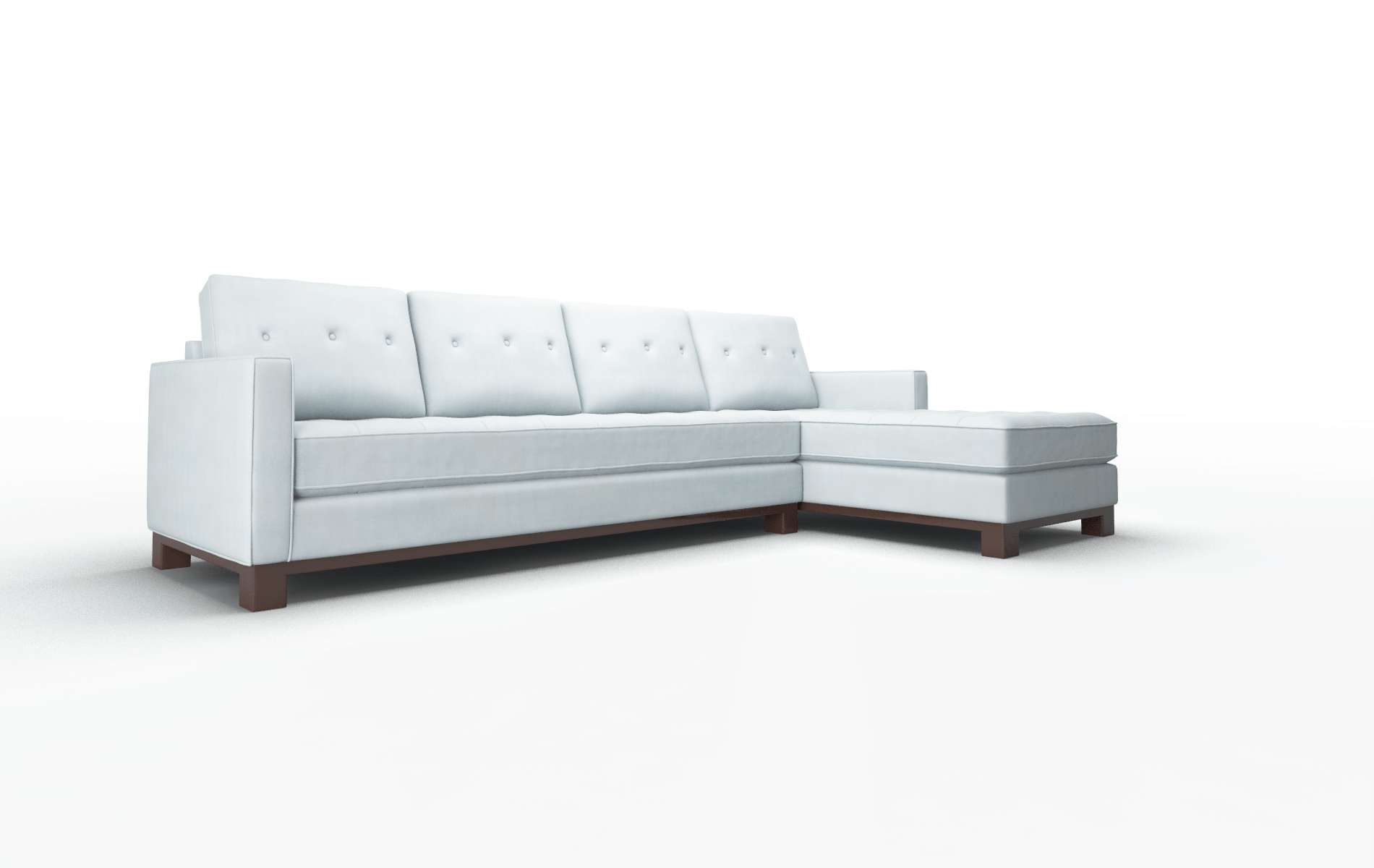 Syros Hathaway Aqua Panel espresso legs 2