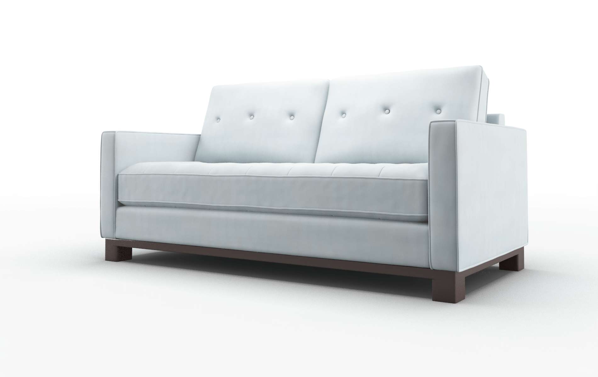 Syros Hathaway Aqua Sofa espresso legs 4