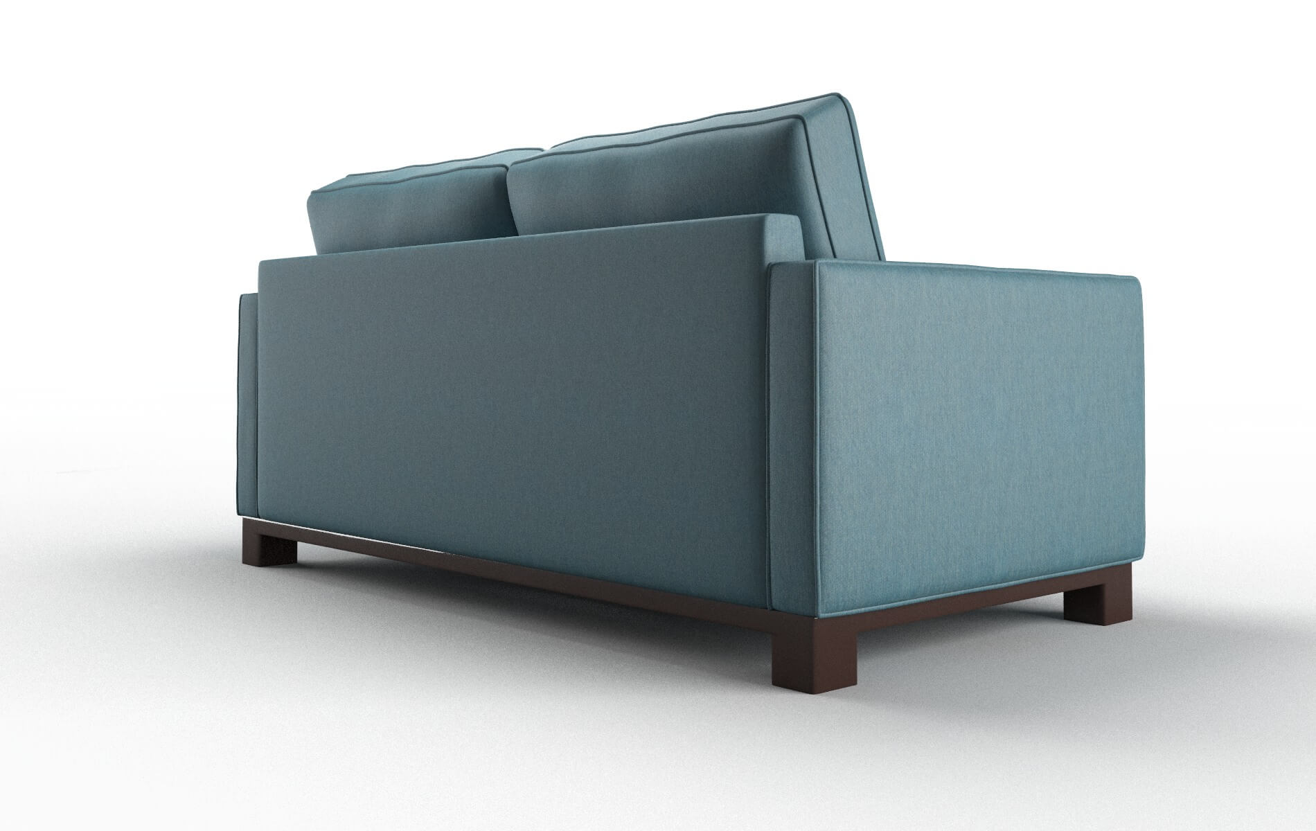 Syros Hepburn Teal Sofa espresso legs 5