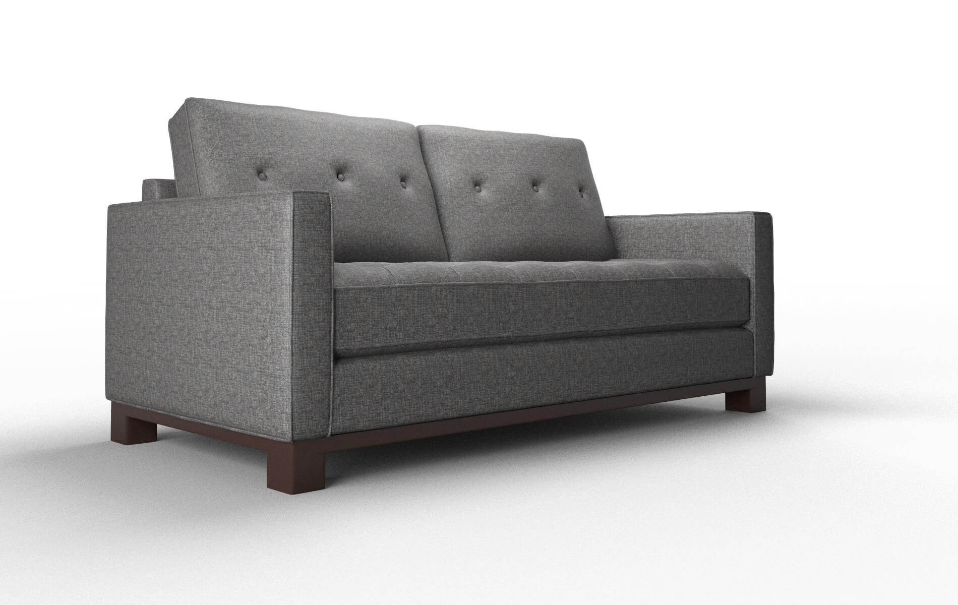 Syros Insight Charcoal Sofa espresso legs 2