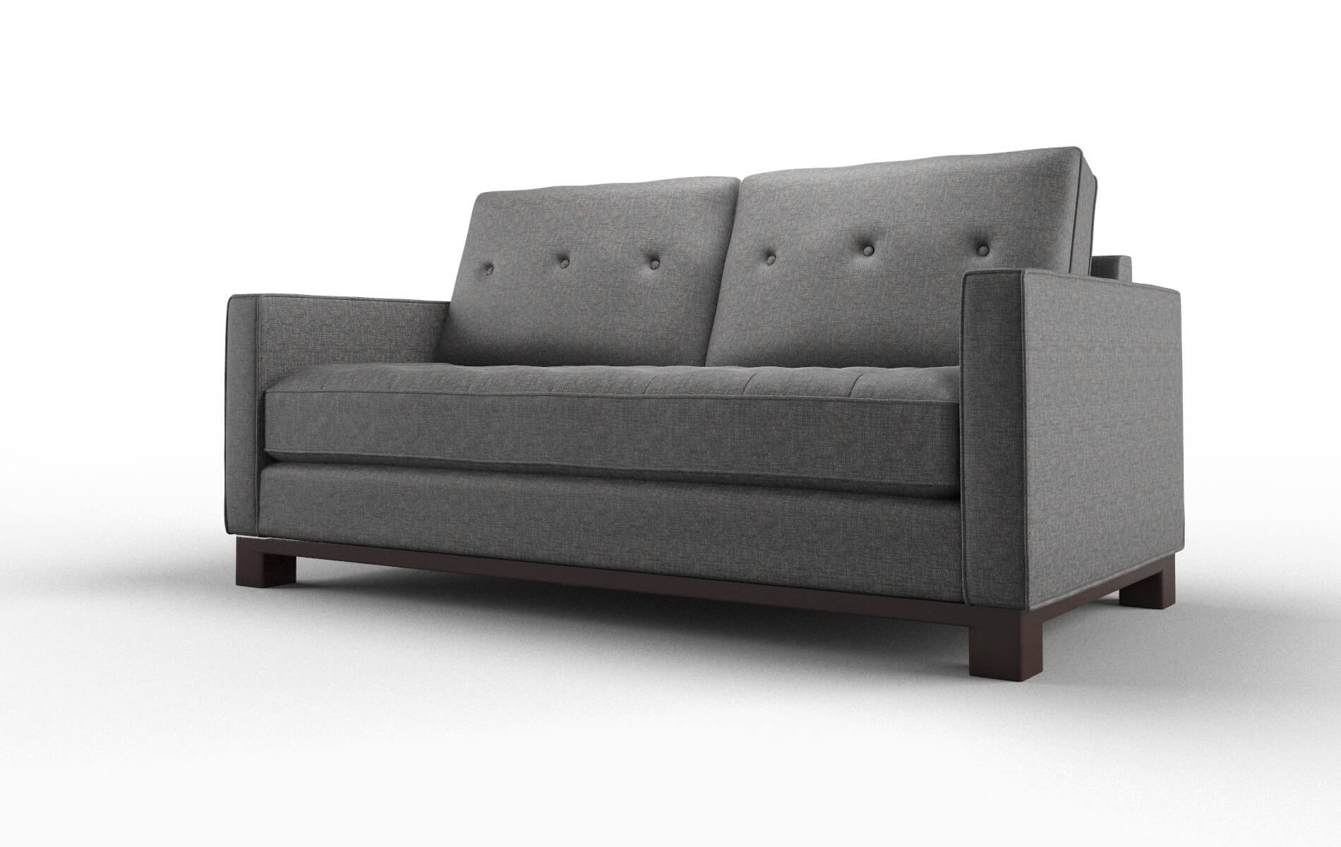 Syros Insight Charcoal Sofa espresso legs 4