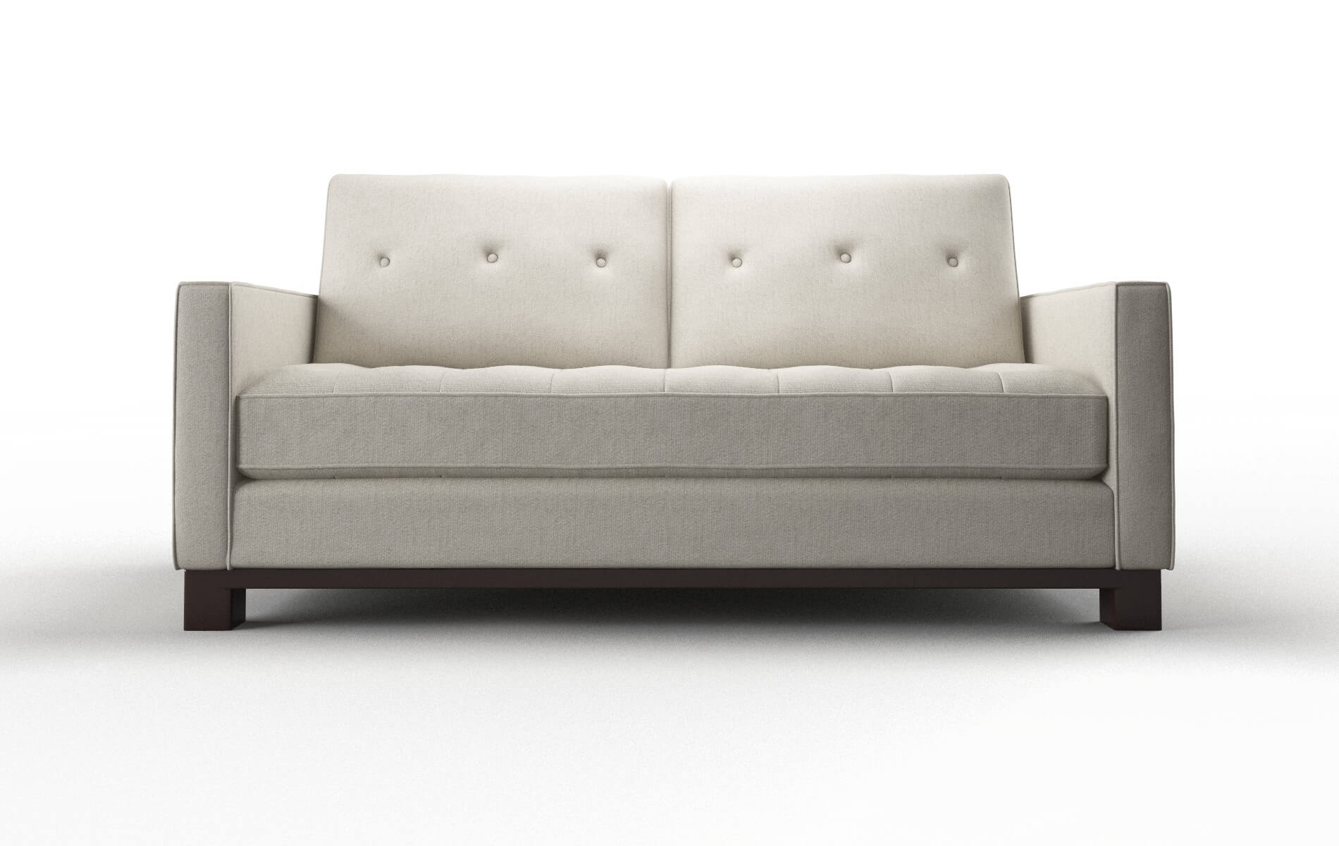 Syros Insight Dove Sofa espresso legs 1