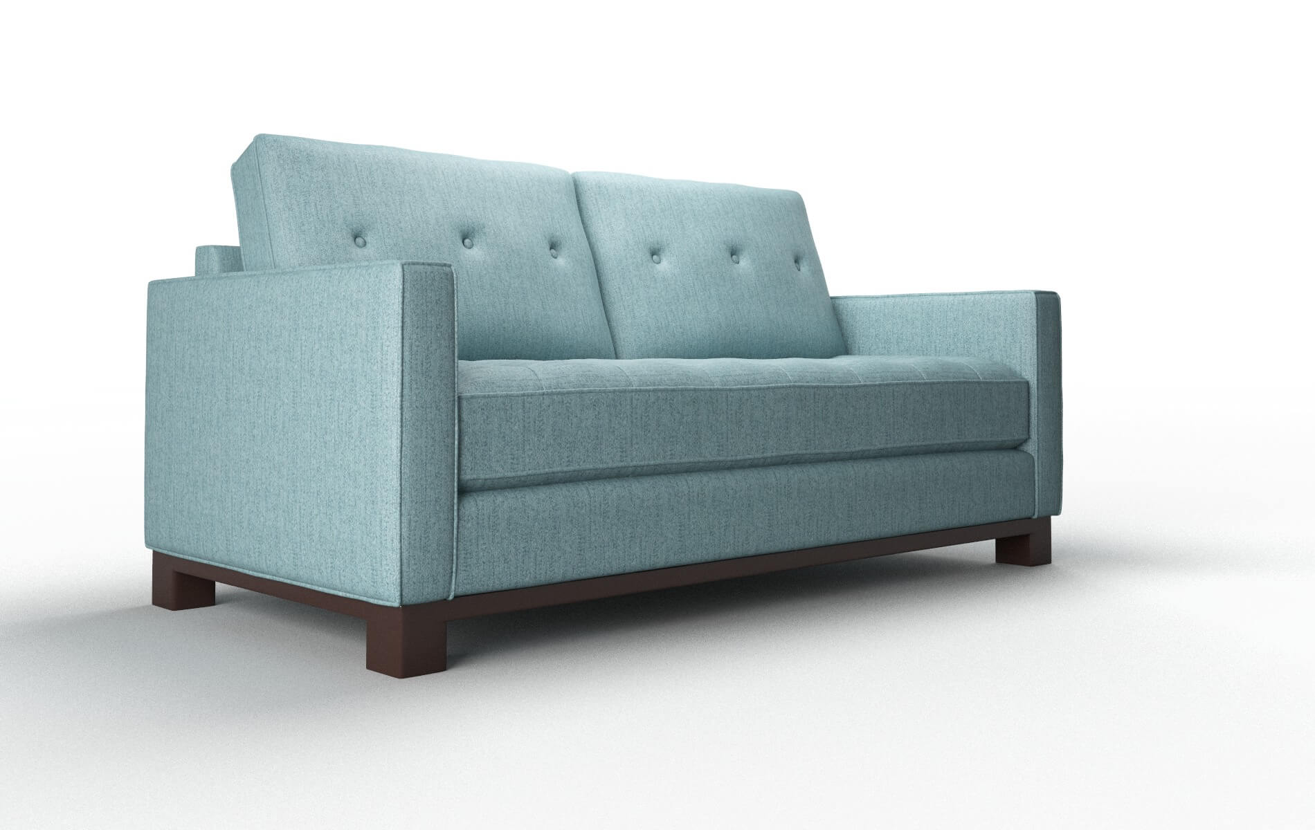 Syros Insight Peacock Sofa espresso legs 2