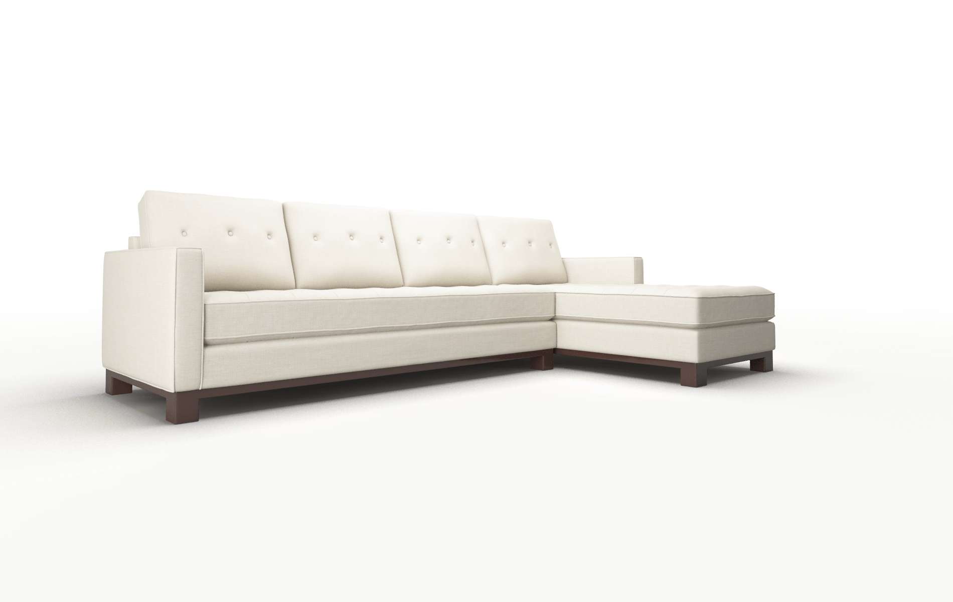 Syros Keylargo Almond Panel espresso legs 2