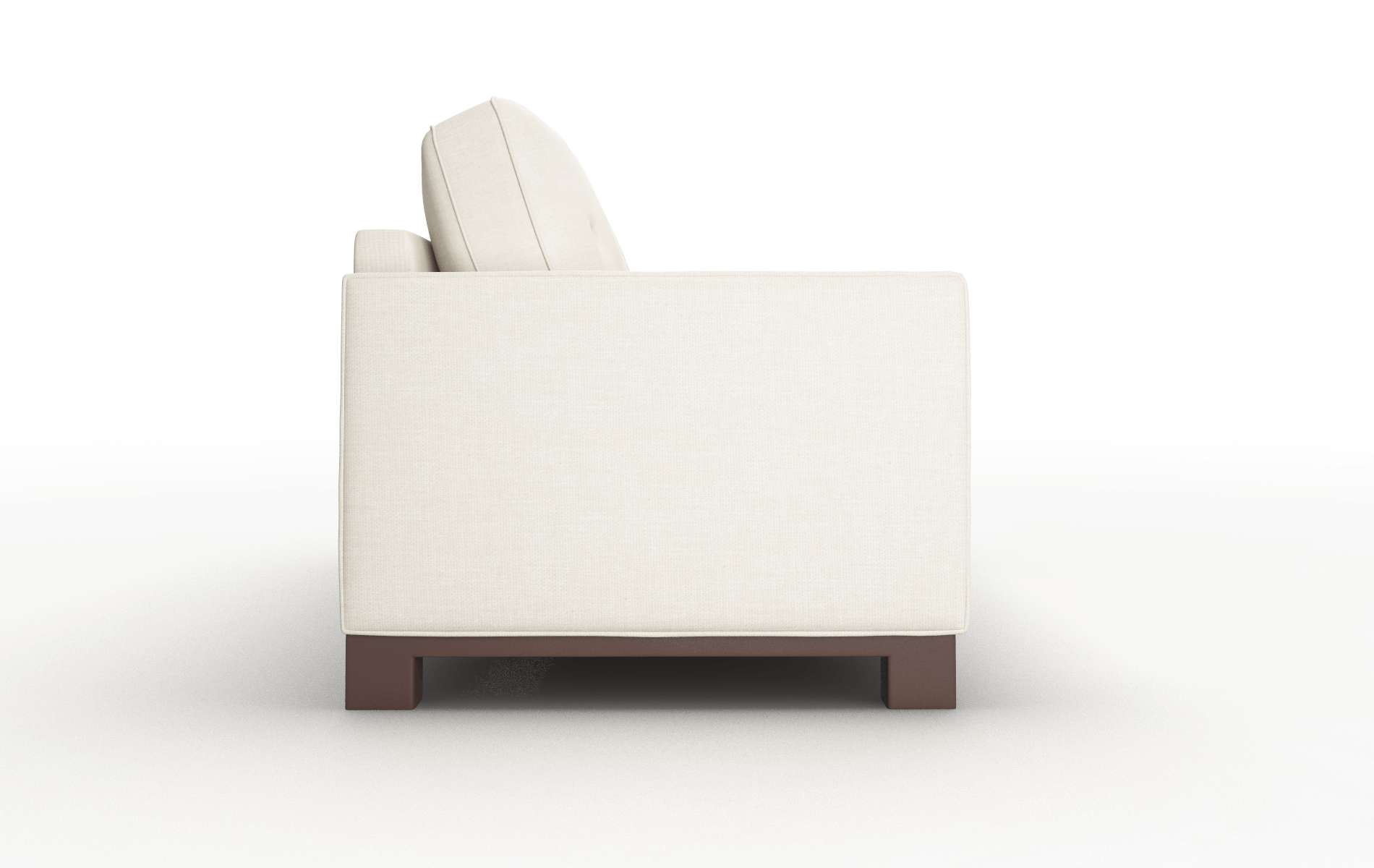 Syros Keylargo Almond Sofa espresso legs 3