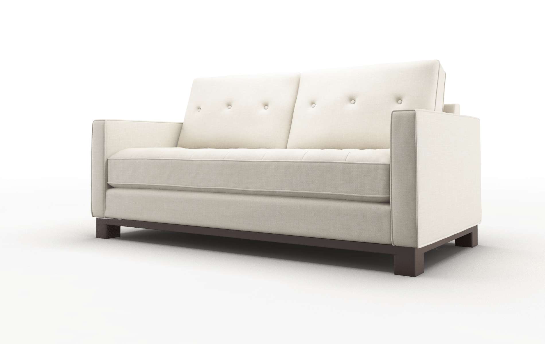Syros Keylargo Almond Sofa espresso legs 4