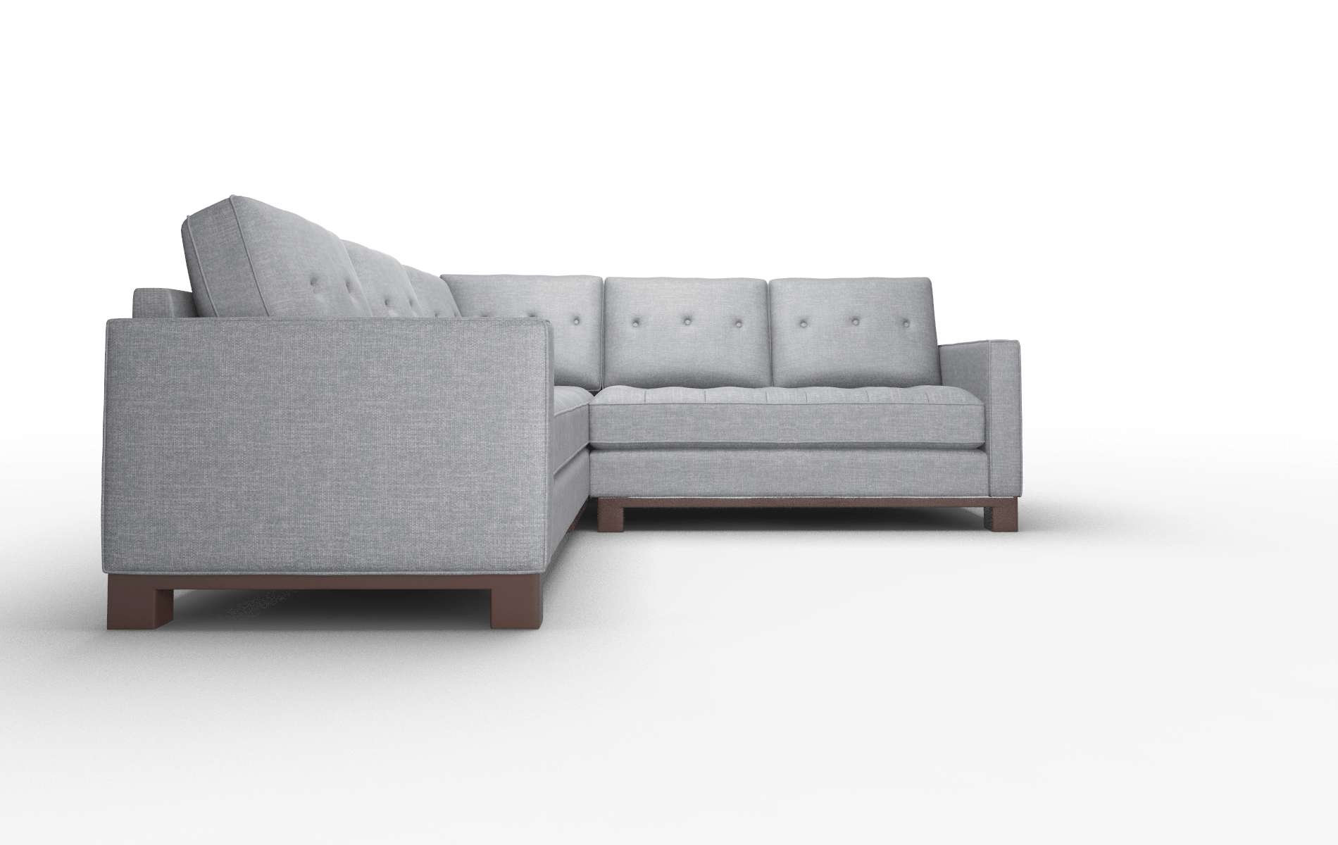 Syros Keylargo Graphite Sectional espresso legs 2